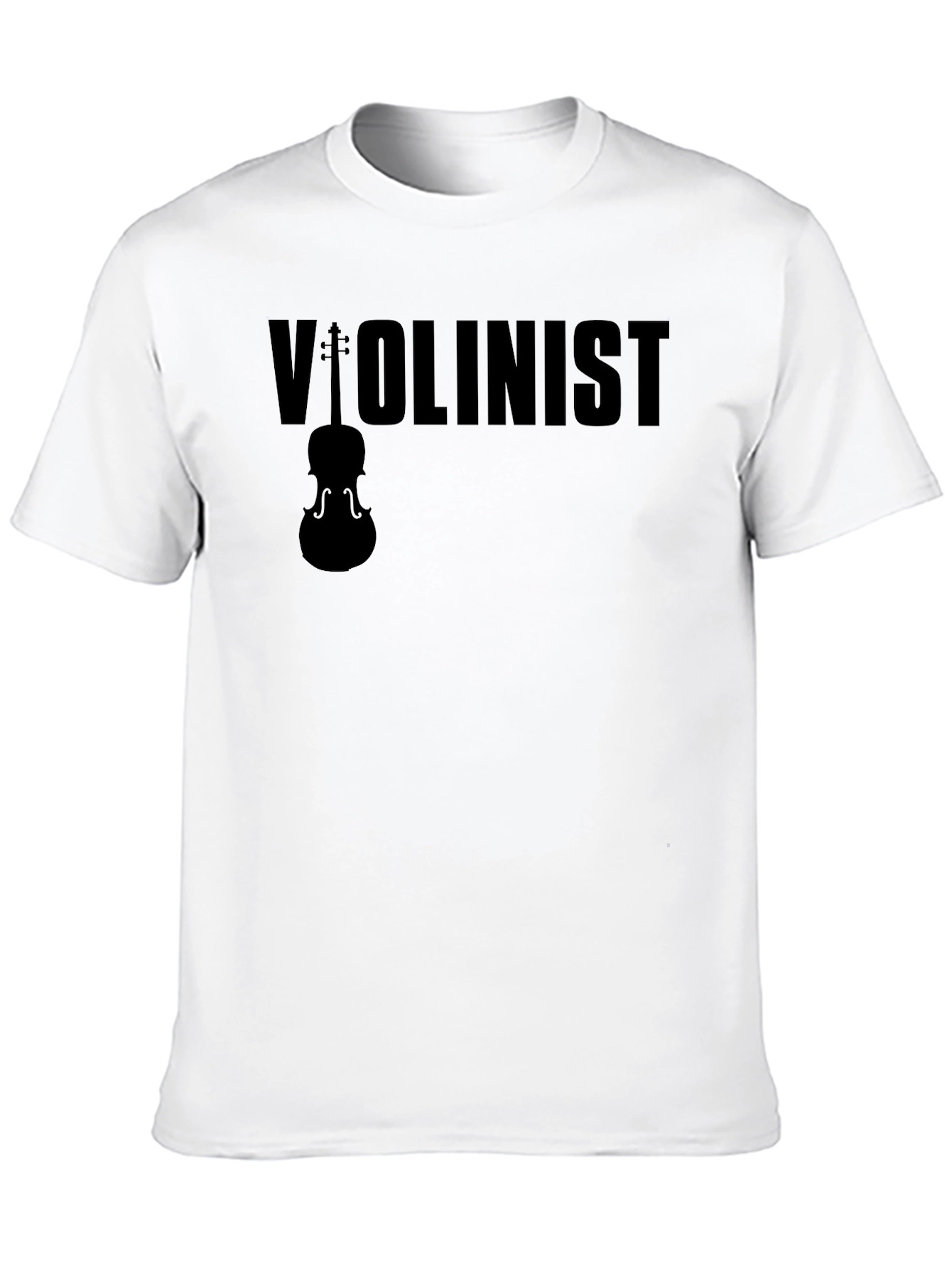 Violinist Graphic Tee - Music Lover T-Shirt