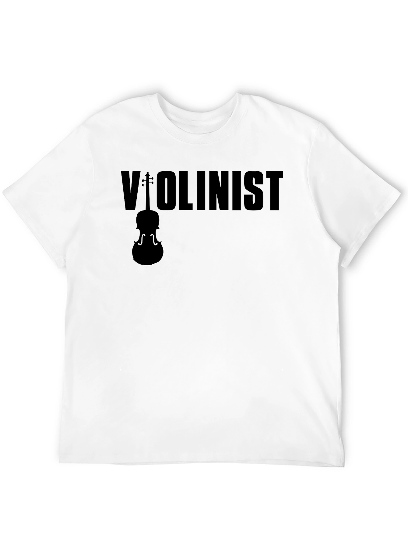 Violinist Graphic Tee - Music Lover T-Shirt