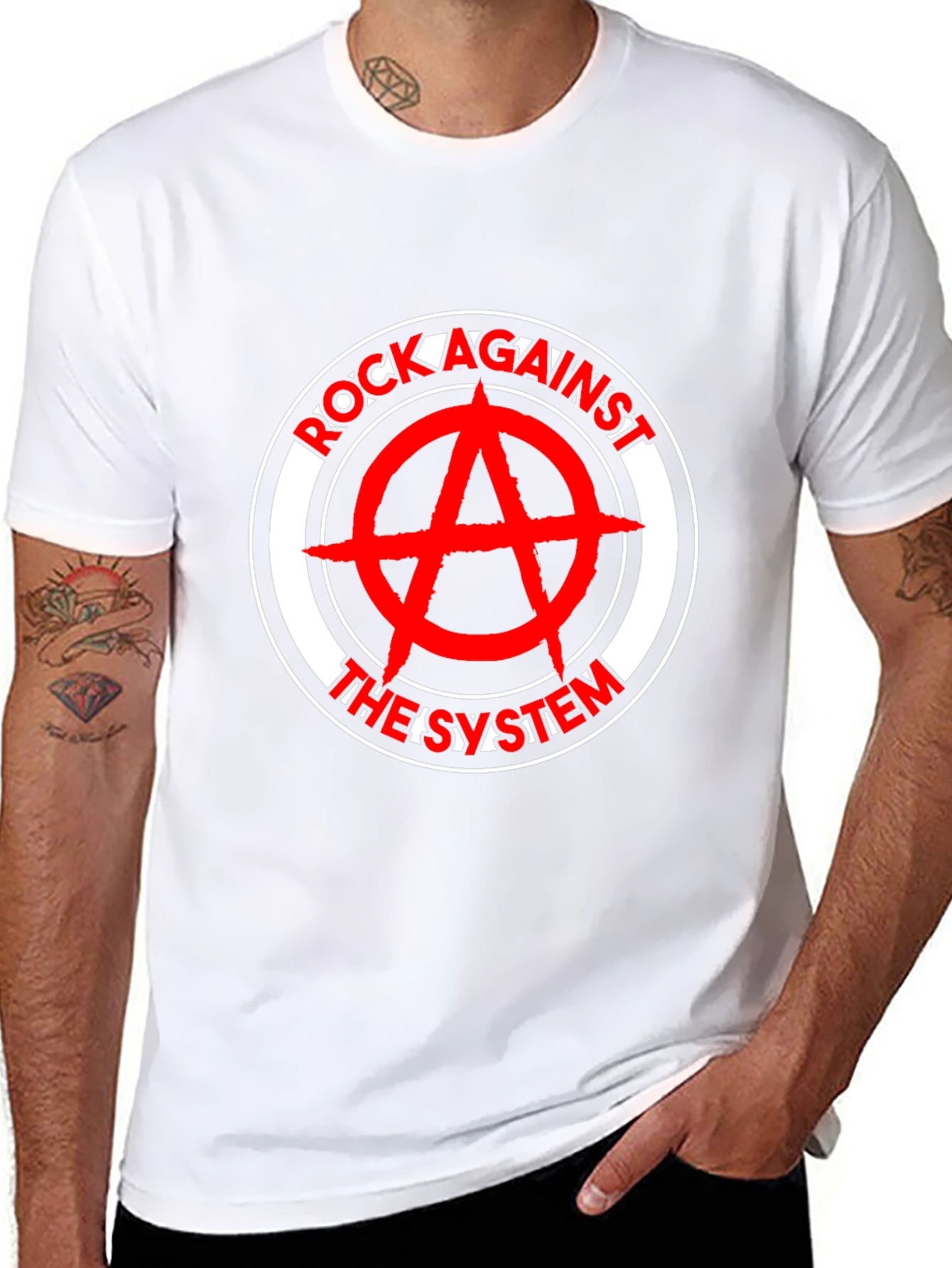 Rock Against the System Graphic Tee