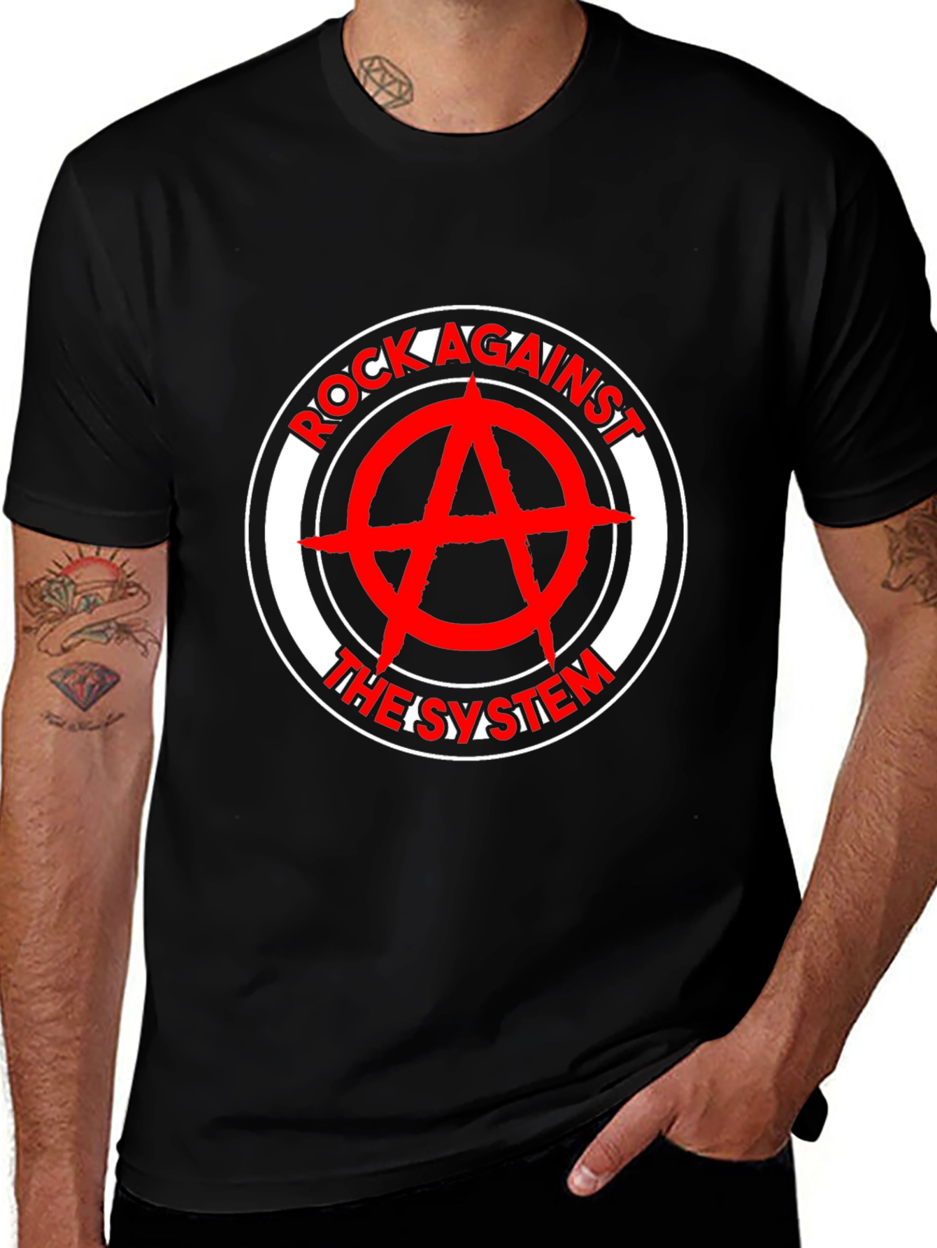 Rock Against the System Graphic Tee
