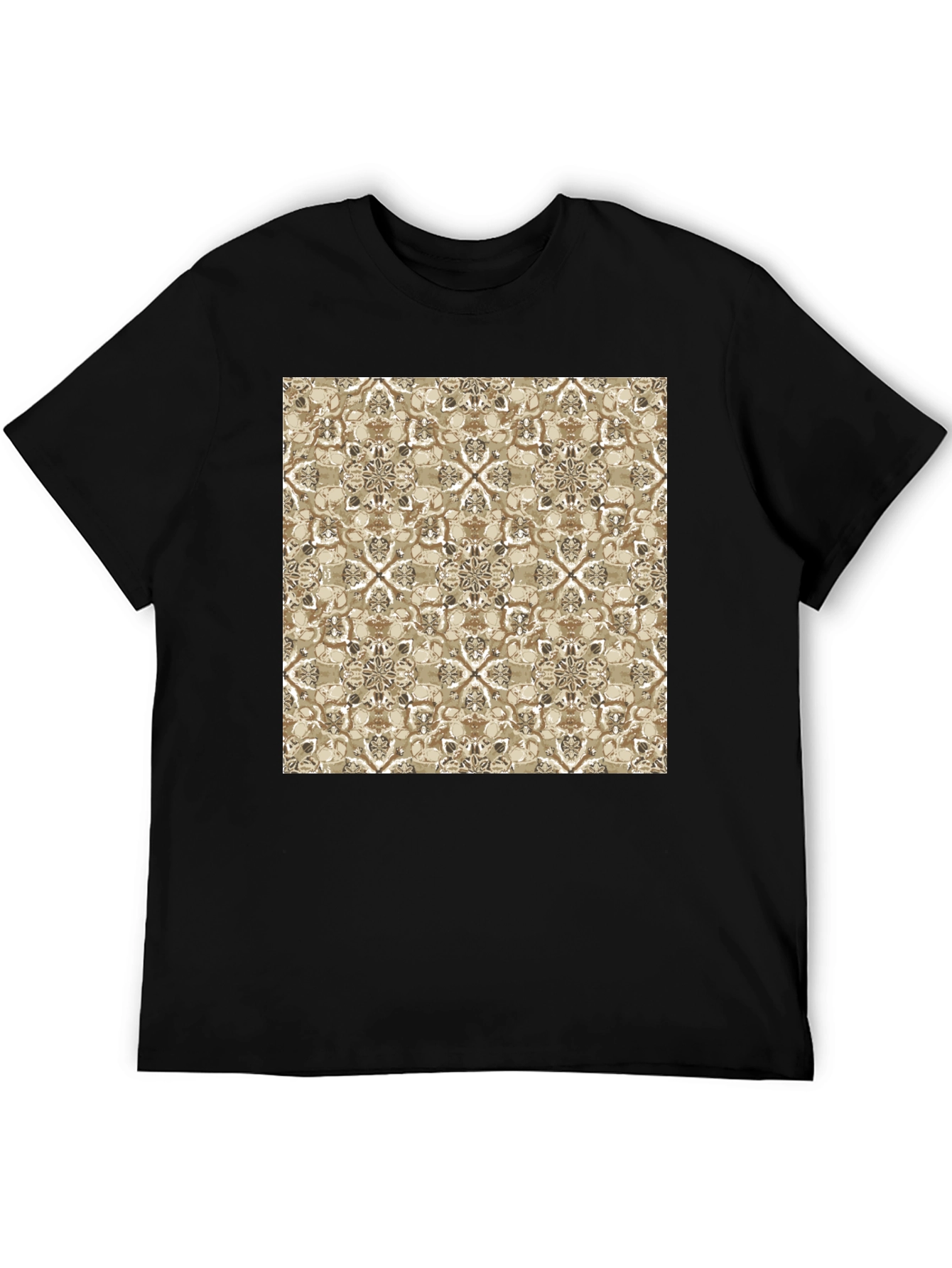 Patterned Graphic Tee