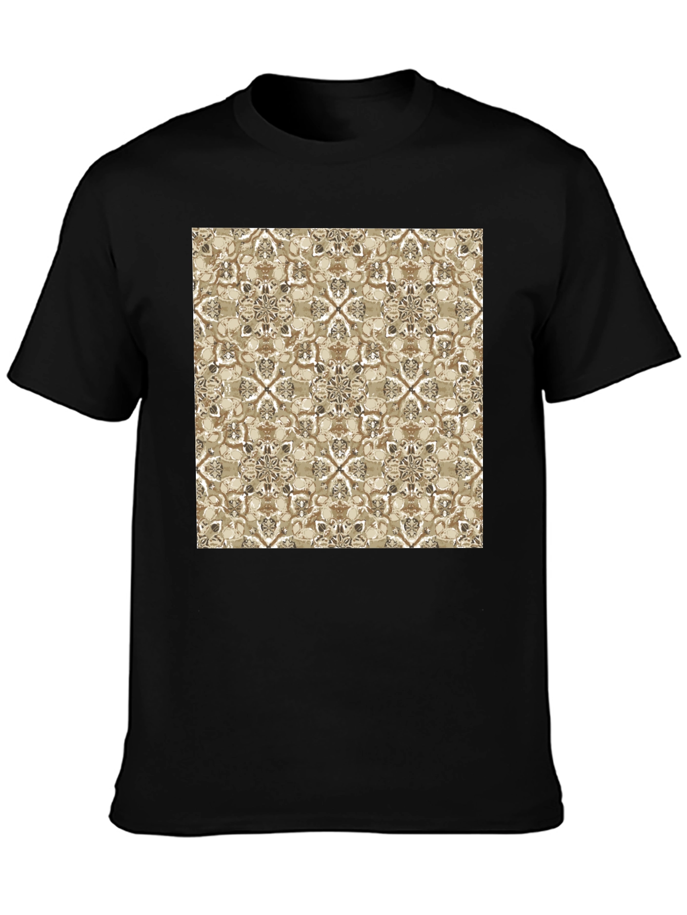 Patterned Graphic Tee