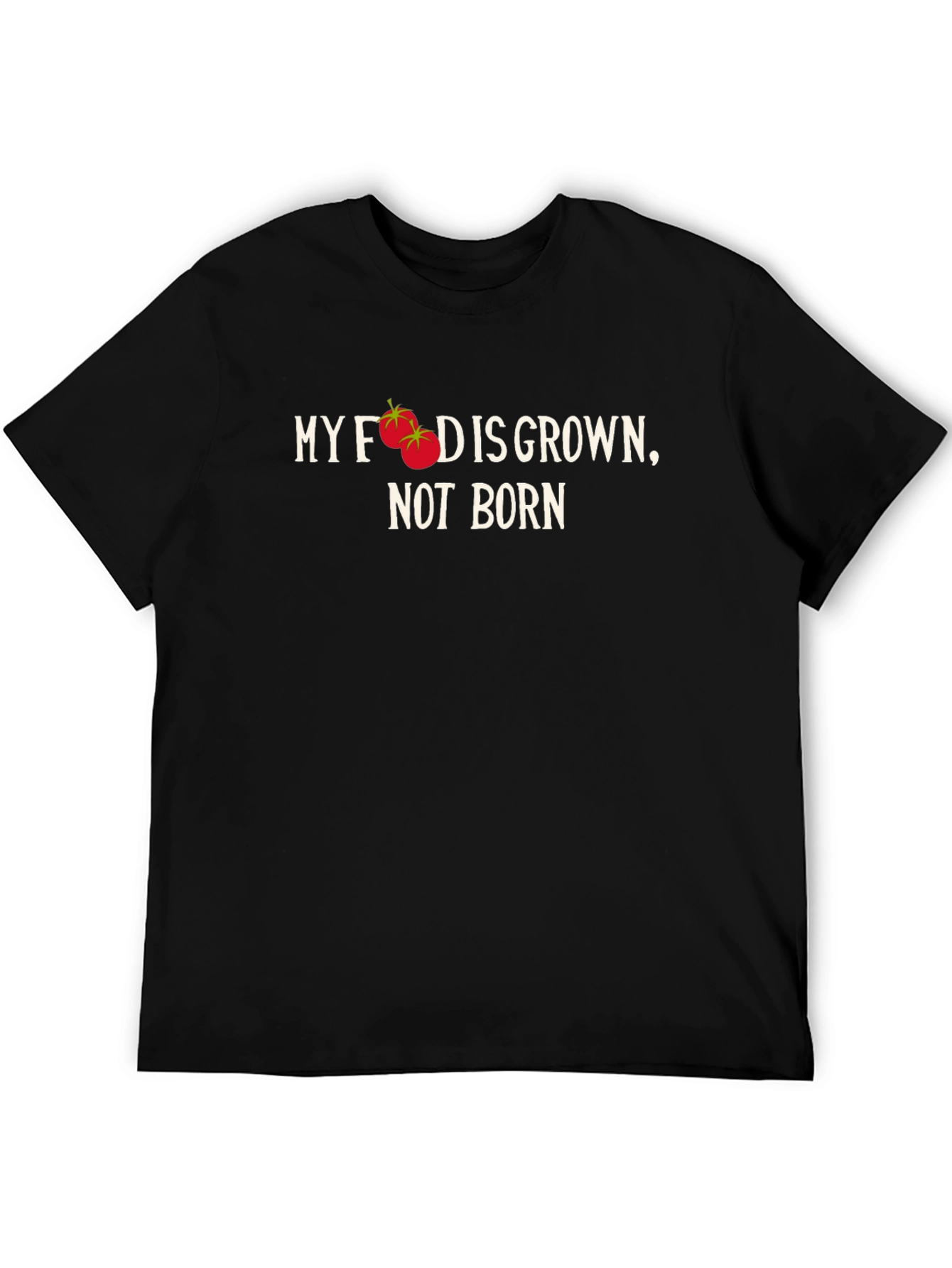 My Food Is Grown T-Shirt - Vegan Vegetarian Tee