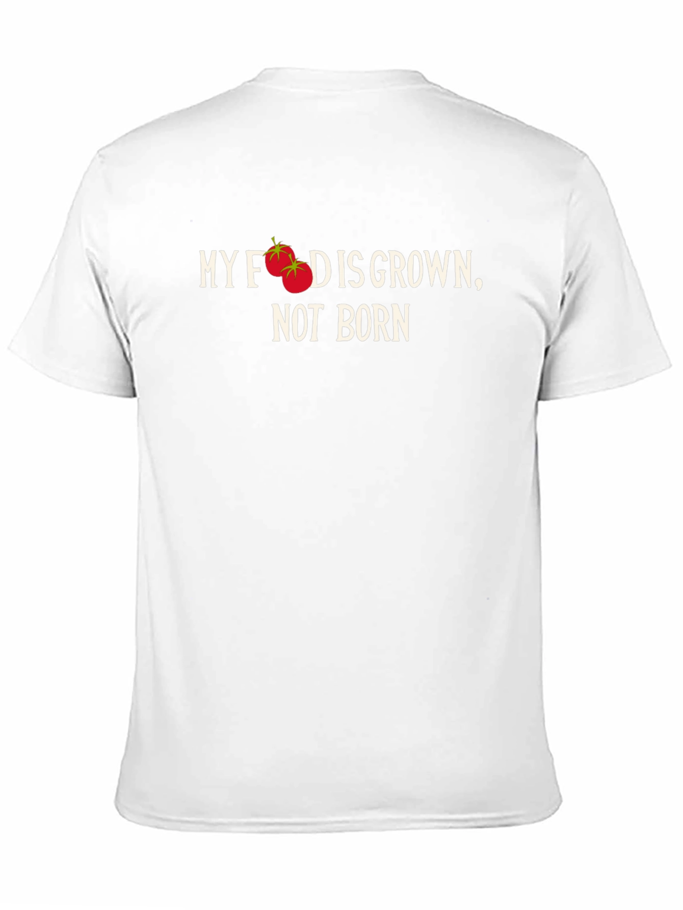 My Food Is Grown T-Shirt - Vegan Vegetarian Tee