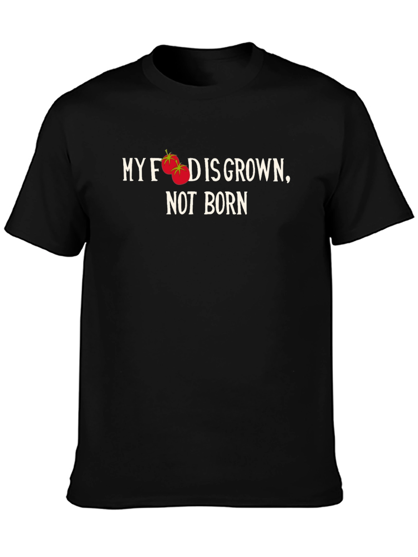 My Food Is Grown T-Shirt - Vegan Vegetarian Tee