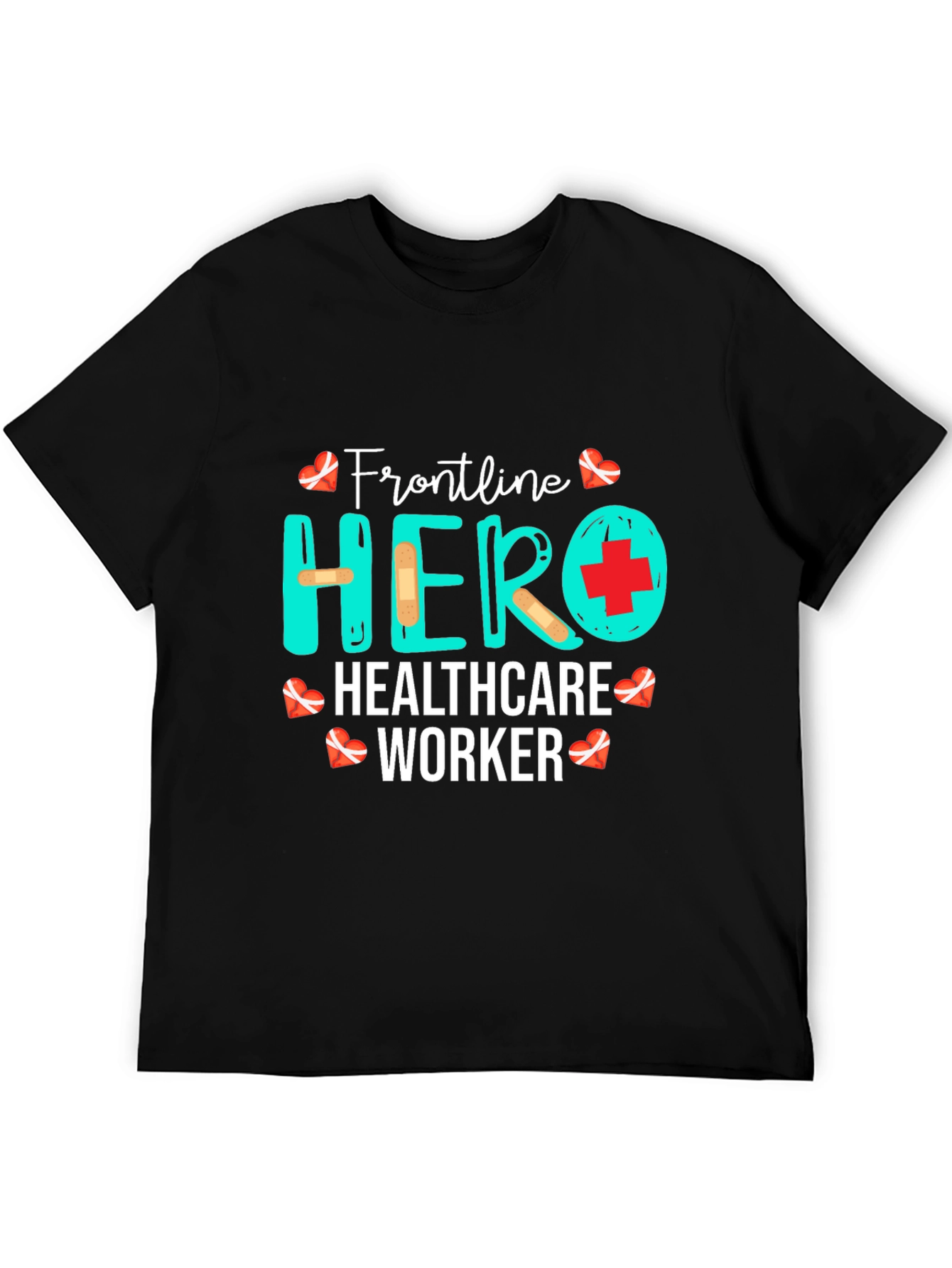 Frontline Hero Healthcare Worker Graphic T-Shirt