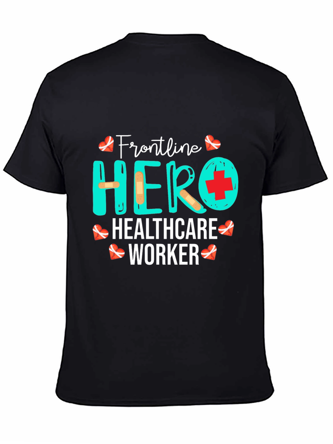 Frontline Hero Healthcare Worker Graphic T-Shirt