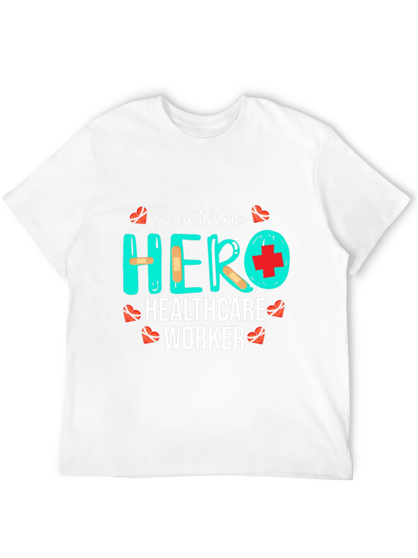 Frontline Hero Healthcare Worker Graphic T-Shirt