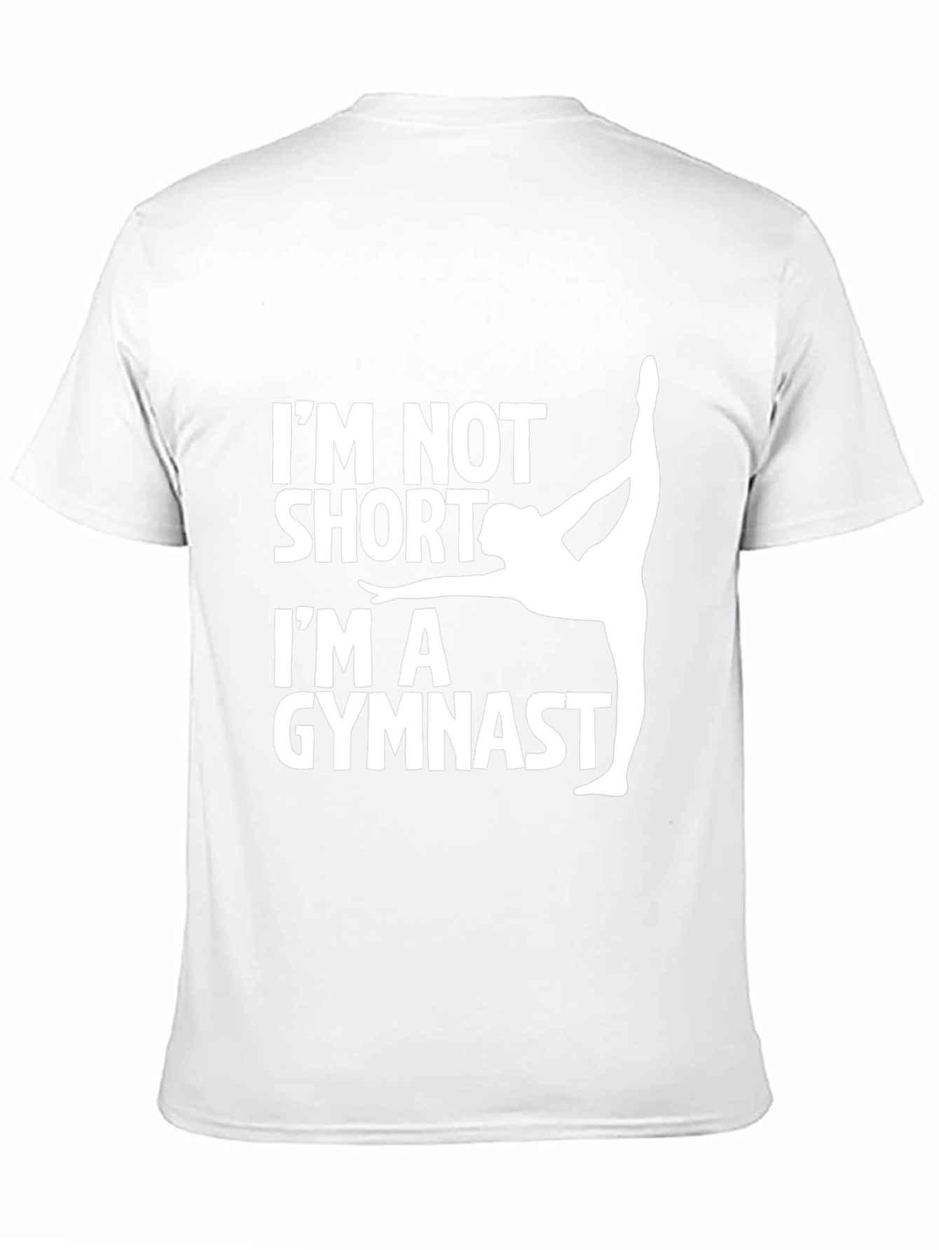 Gymnast Graphic Tee - Im Not Short