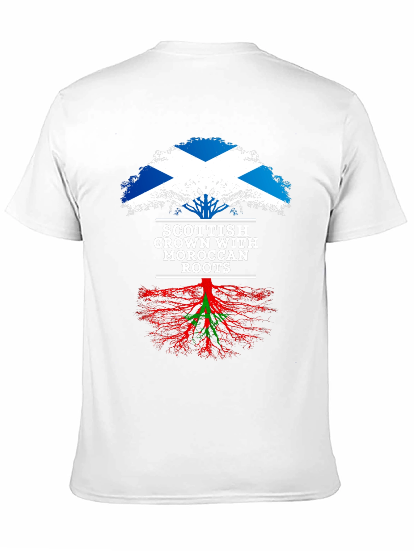 Scottish Grown with Moroccan Roots T-Shirt
