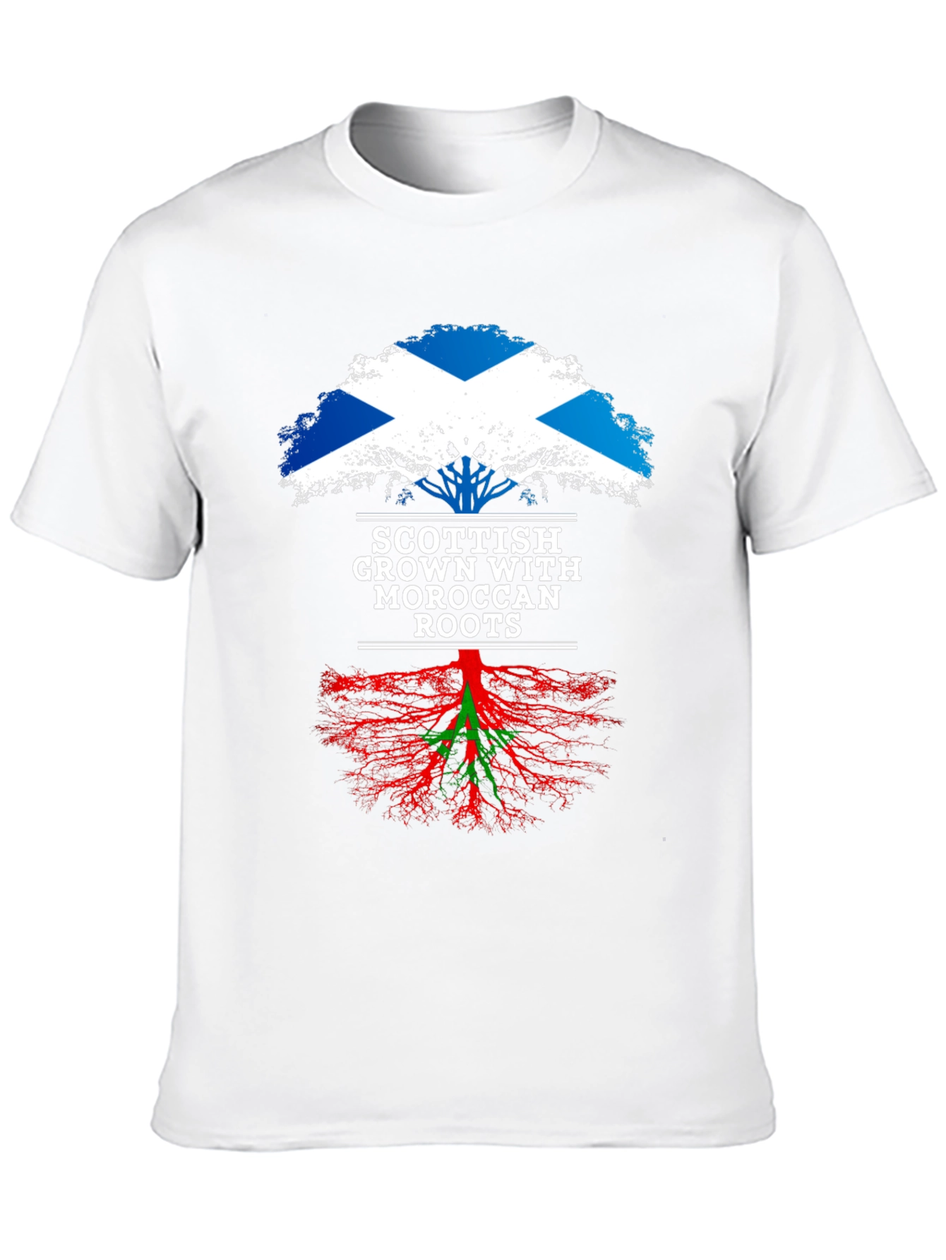 Scottish Grown with Moroccan Roots T-Shirt