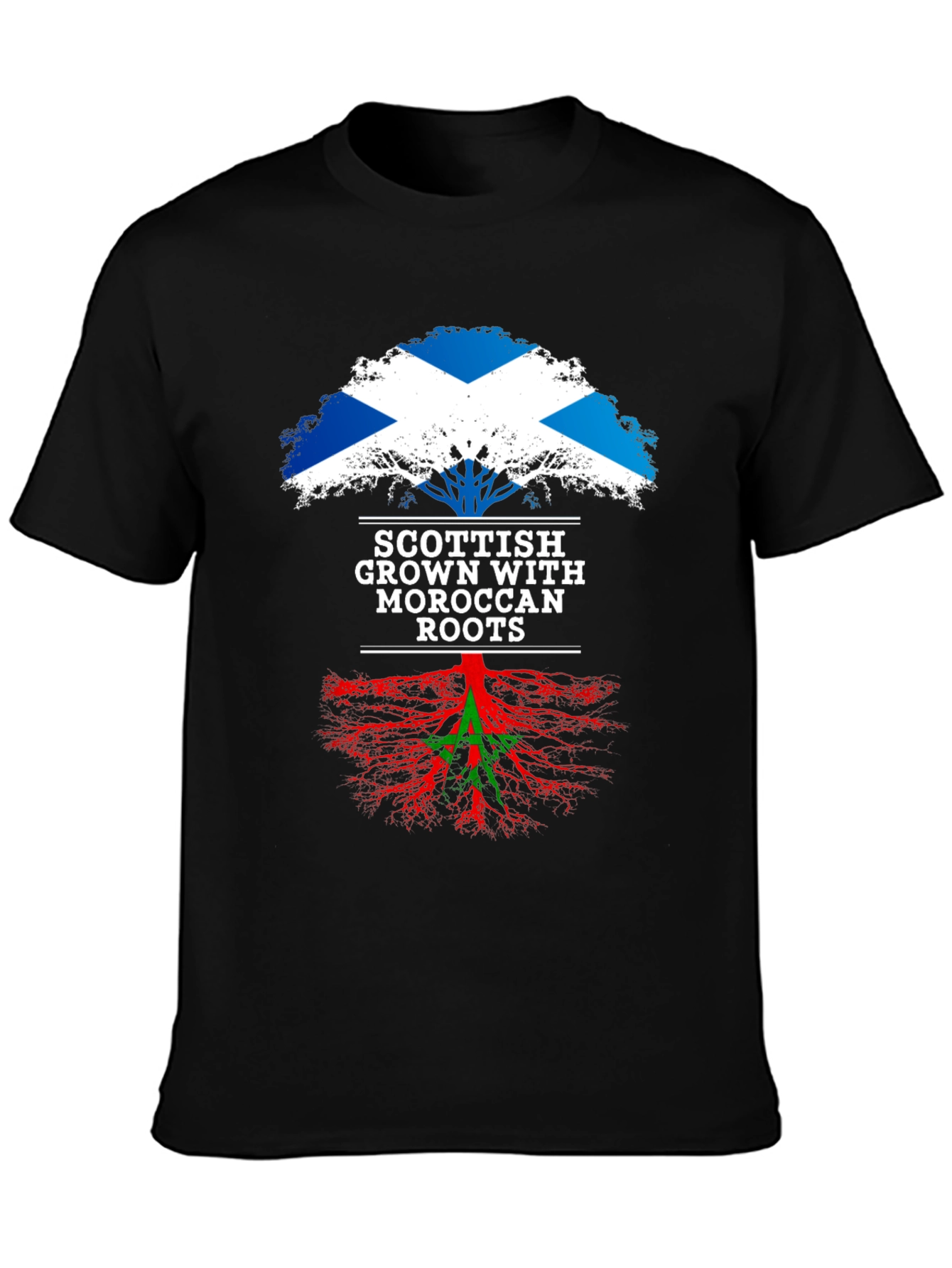 Scottish Grown with Moroccan Roots T-Shirt