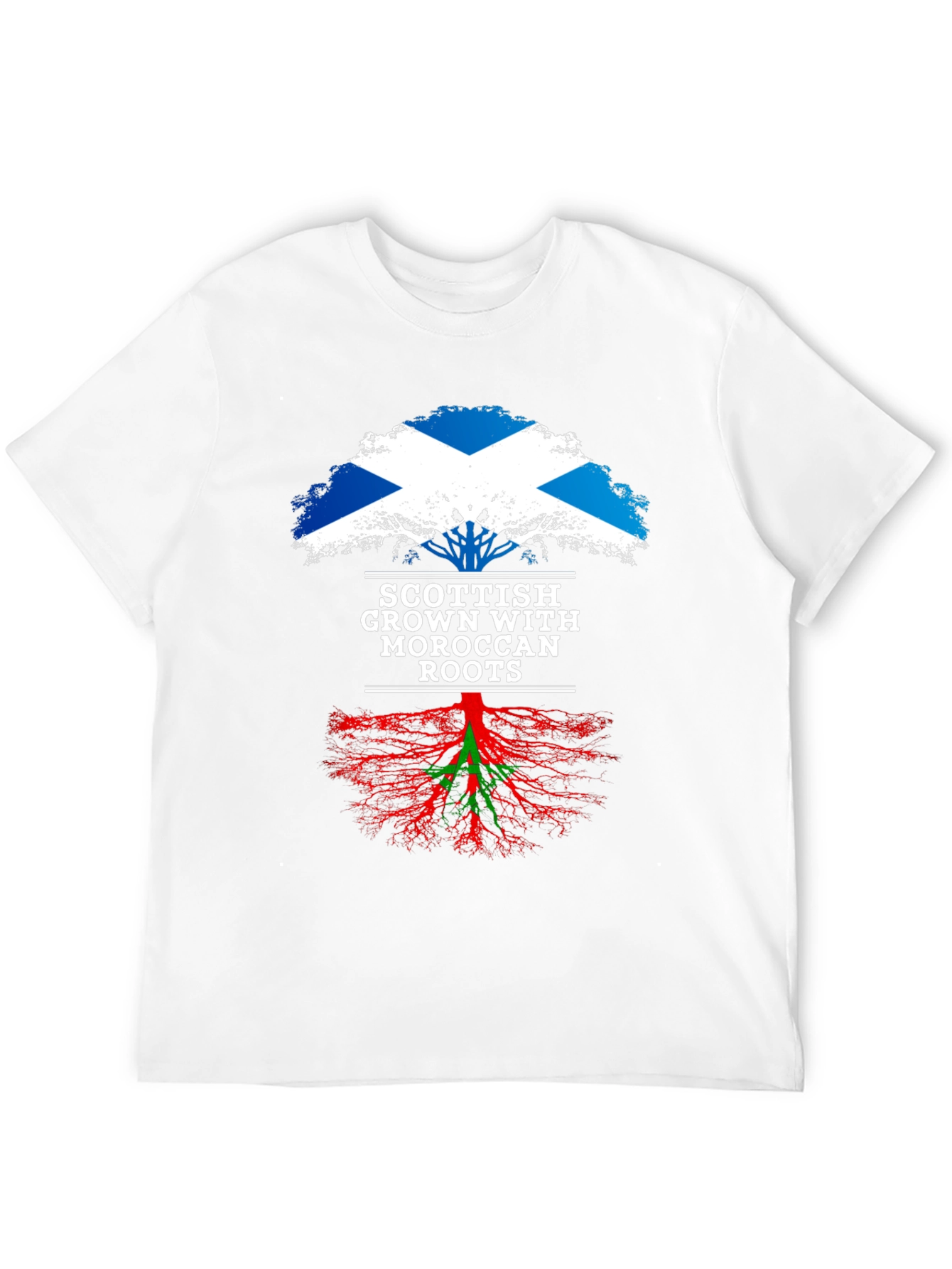 Scottish Grown with Moroccan Roots T-Shirt