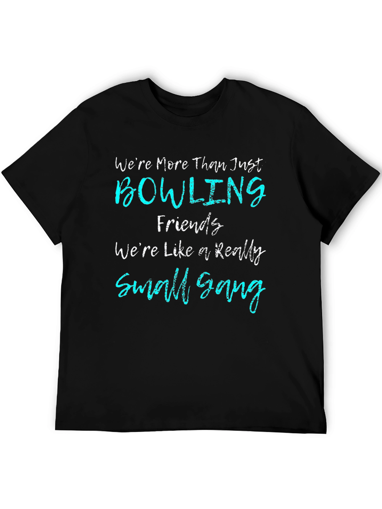 Bowling Friends Gang Graphic T-Shirt