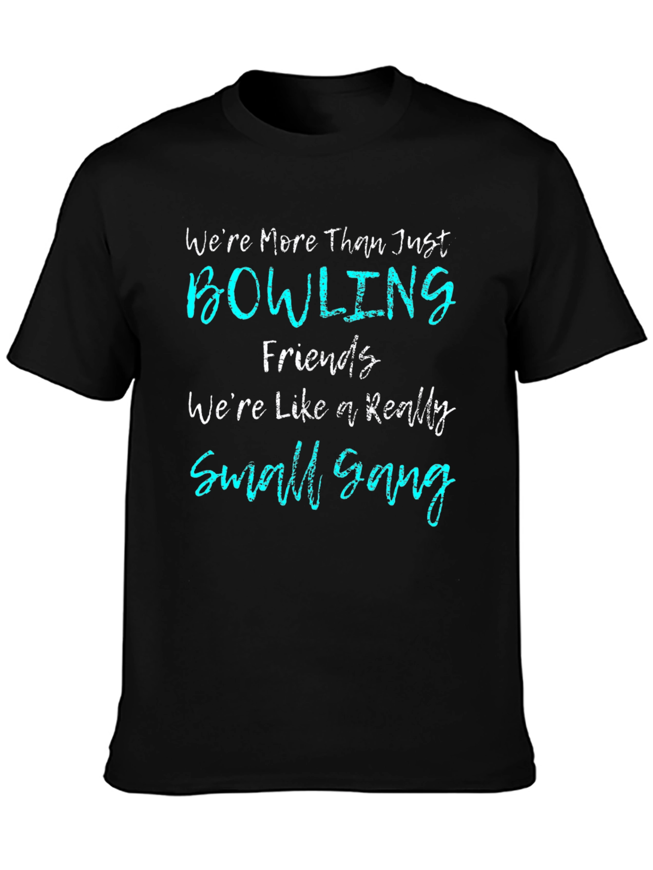 Bowling Friends Gang Graphic T-Shirt