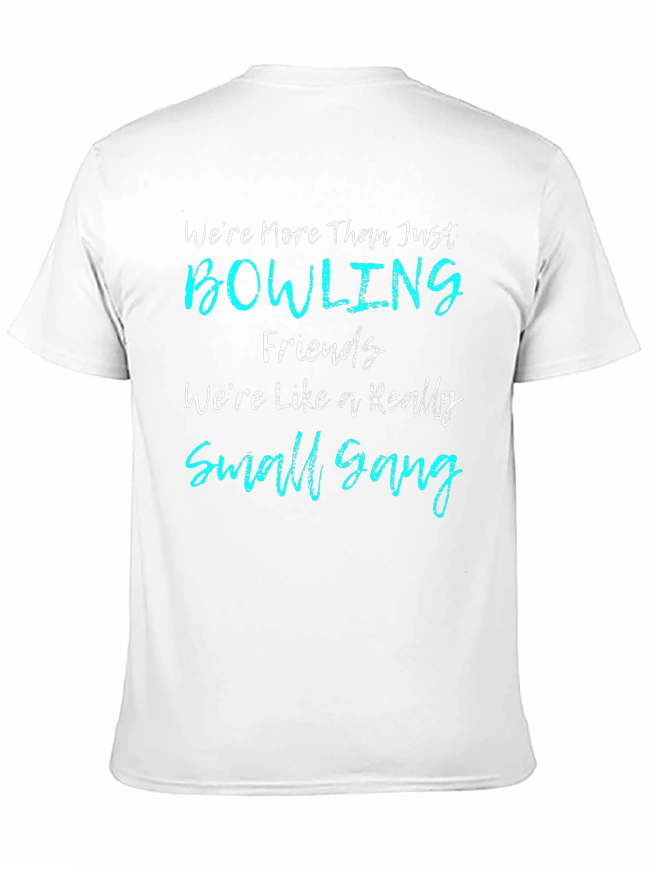 Bowling Friends Gang Graphic T-Shirt
