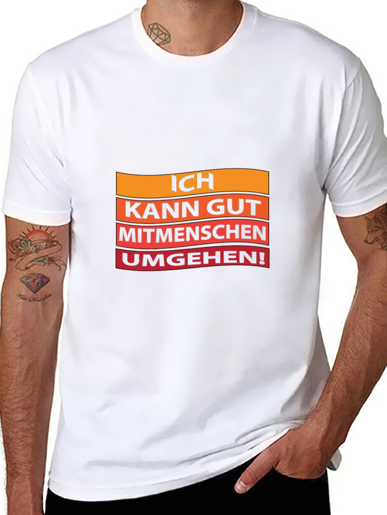 Ich Kann Gut T-Shirt - Black Crew Neck