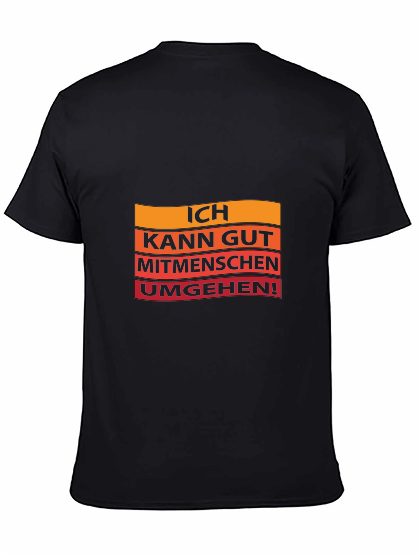 Ich Kann Gut T-Shirt - Black Crew Neck