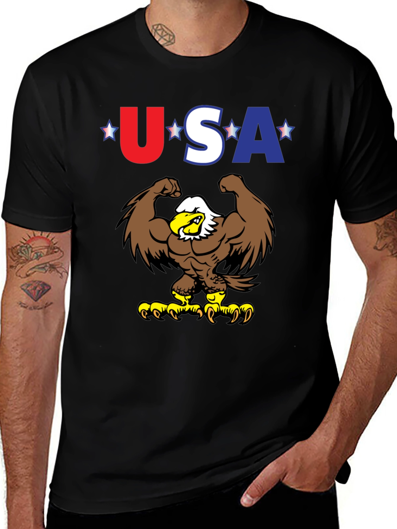USA Eagle Muscle T-Shirt