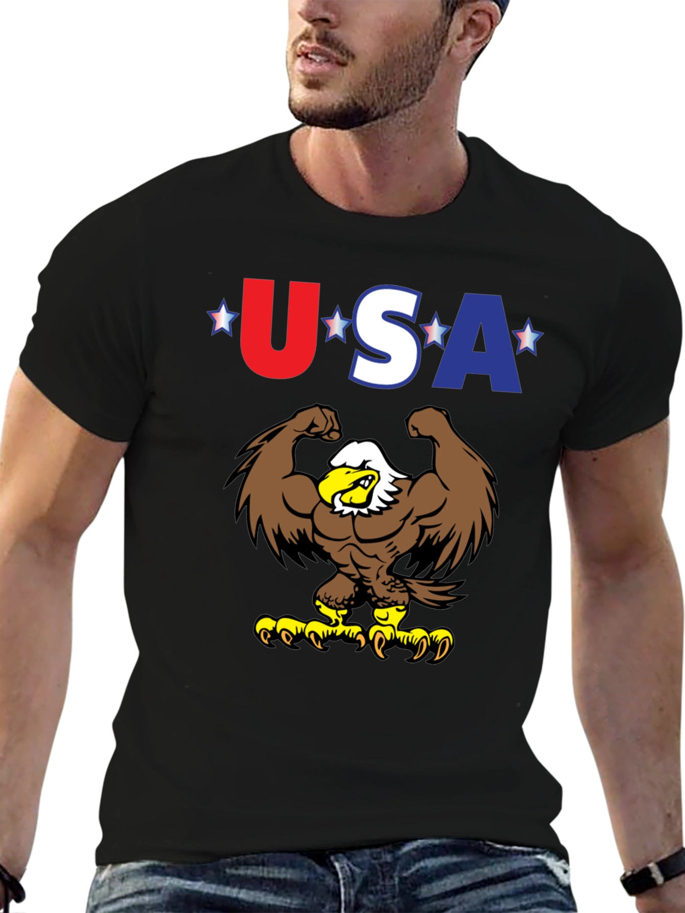 USA Eagle Muscle T-Shirt