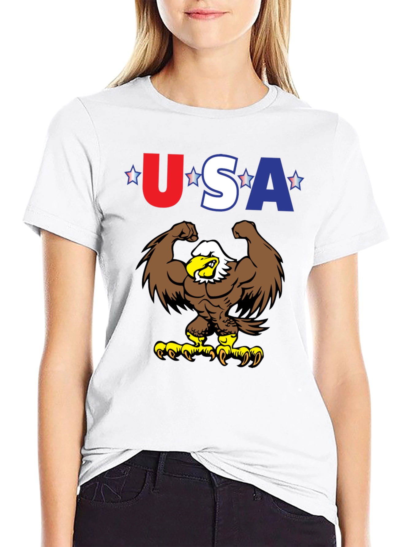 USA Eagle Muscle T-Shirt