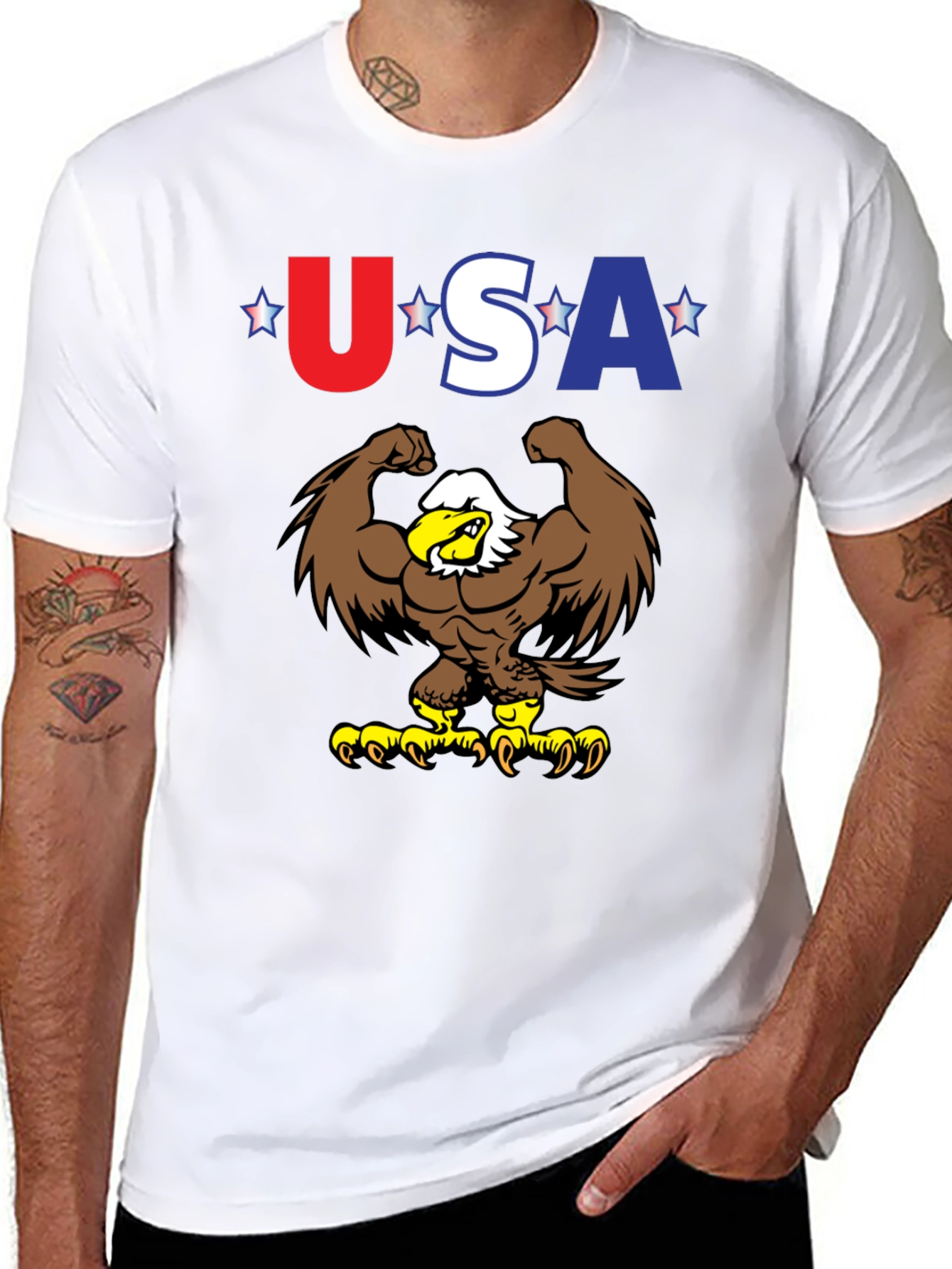 USA Eagle Muscle T-Shirt