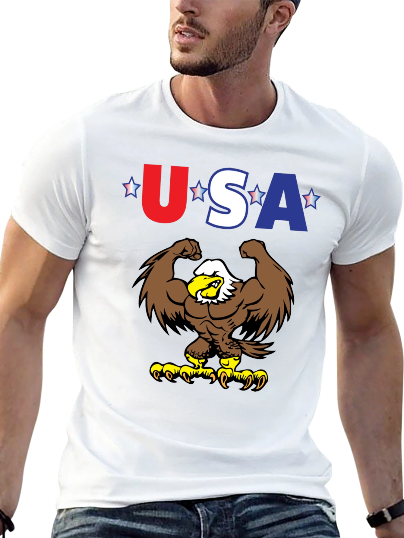 USA Eagle Muscle T-Shirt