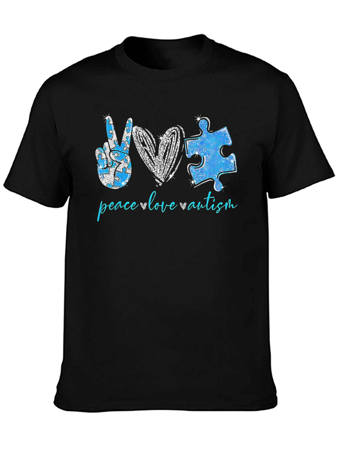 Peace Love Autism T-Shirt
