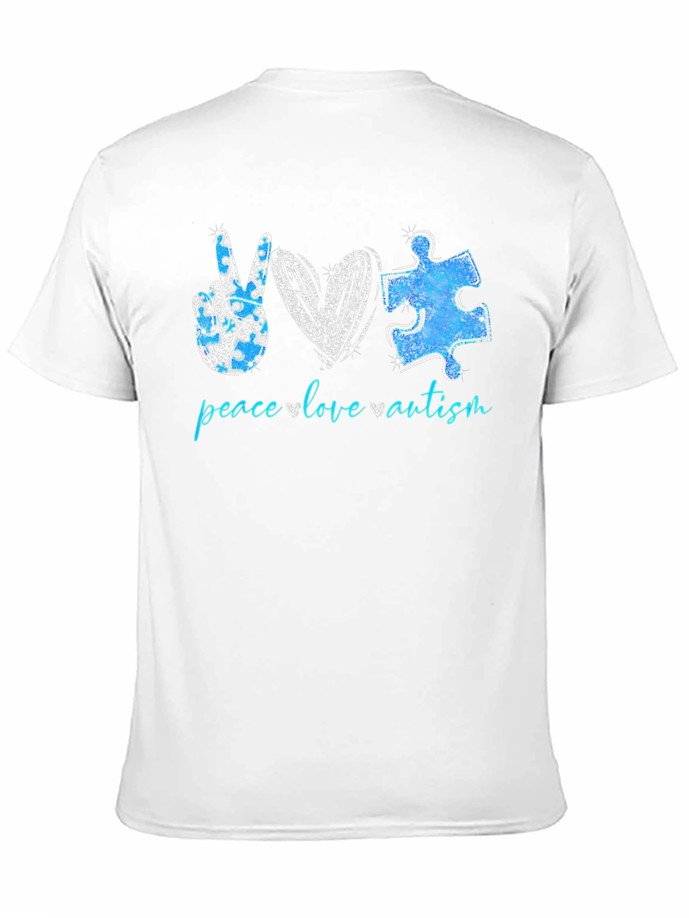 Peace Love Autism T-Shirt
