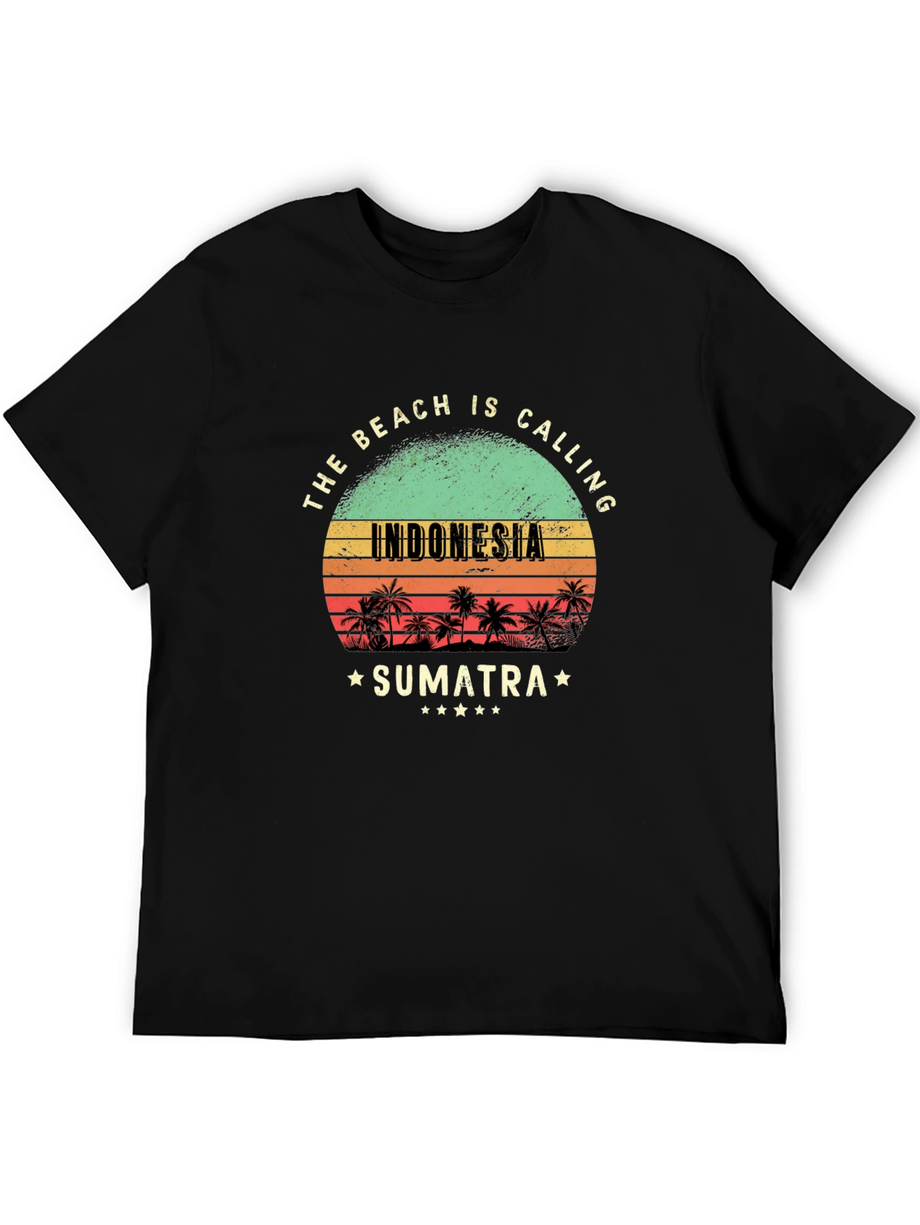 Indonesia Sumatra Beach Calling T-Shirt