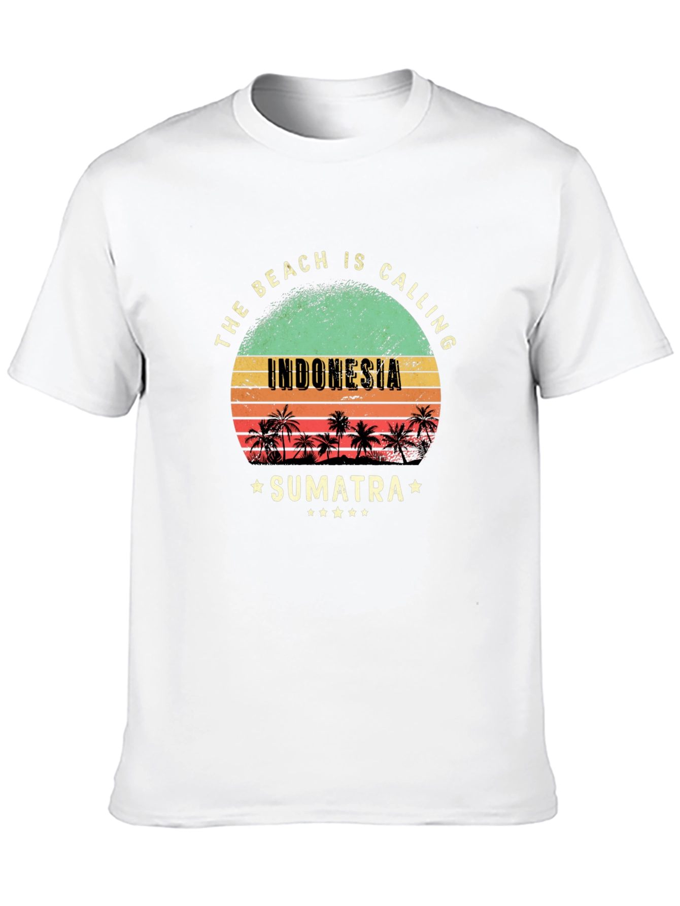 Indonesia Sumatra Beach Calling T-Shirt