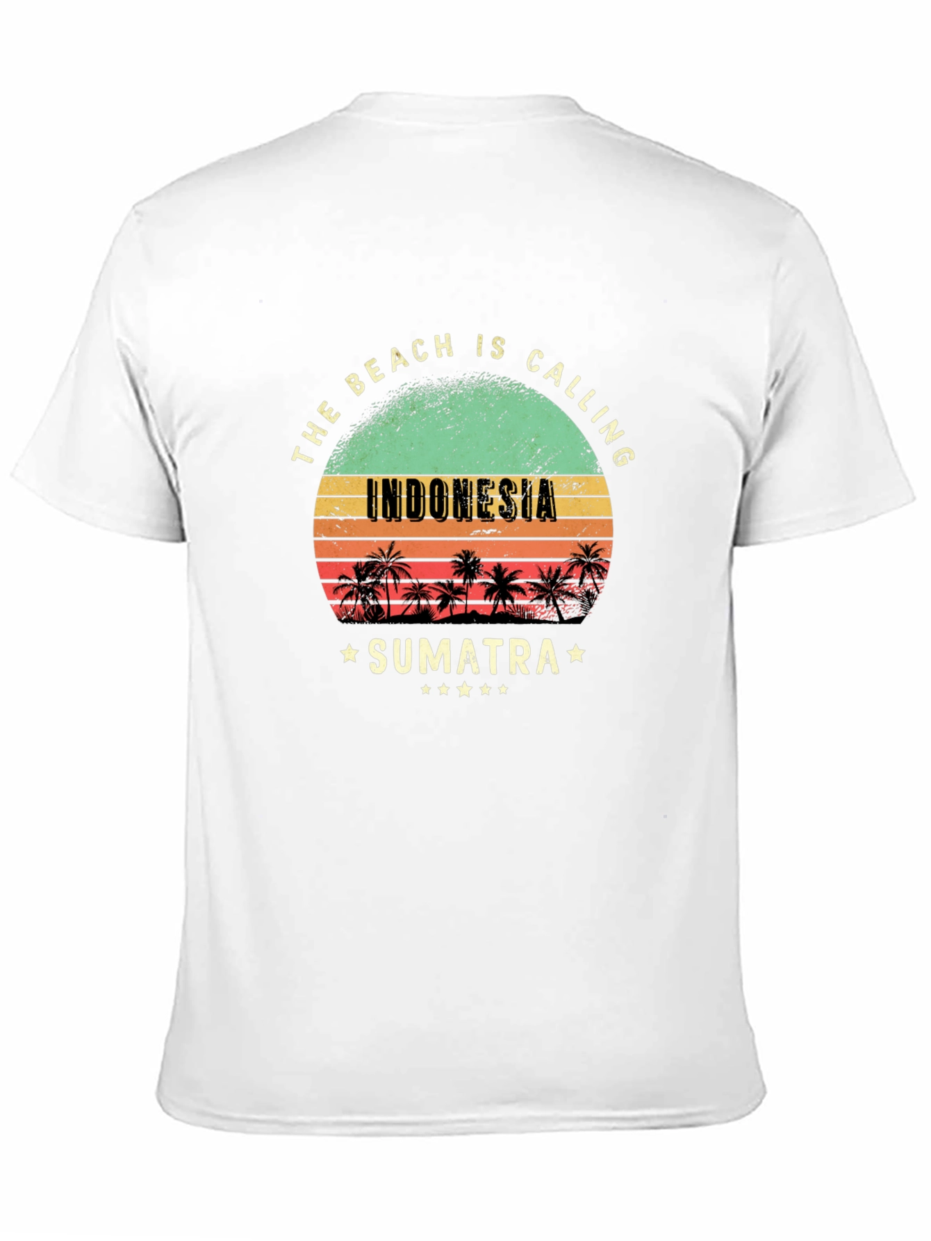Indonesia Sumatra Beach Calling T-Shirt