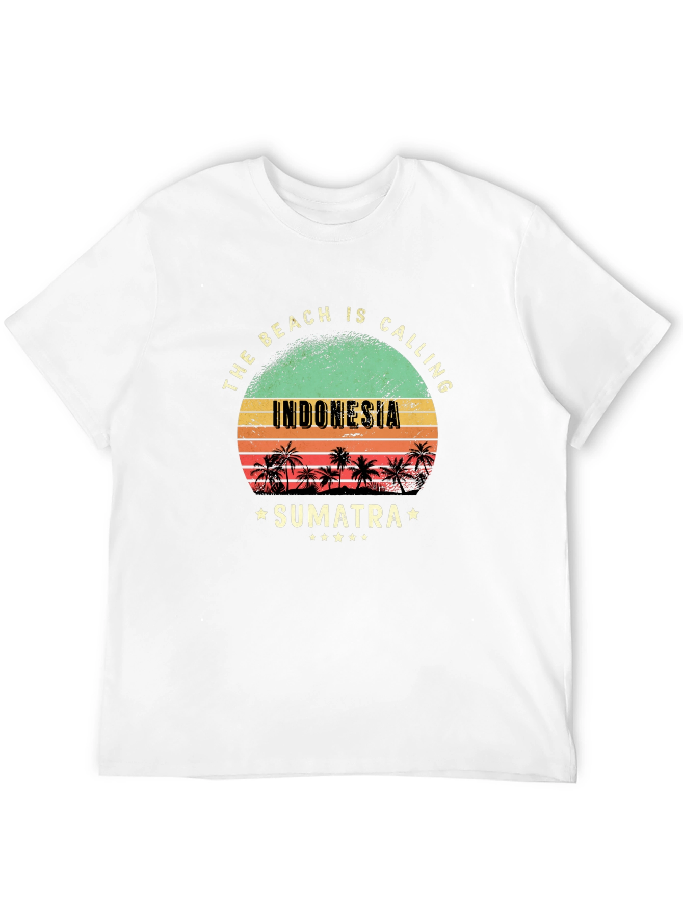 Indonesia Sumatra Beach Calling T-Shirt