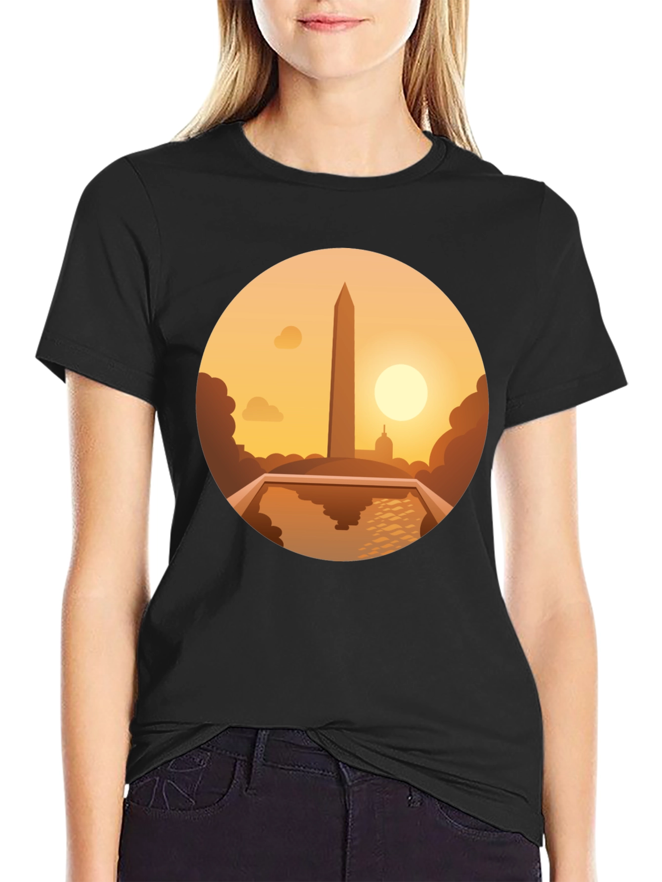 Washington Monument Graphic T-Shirt