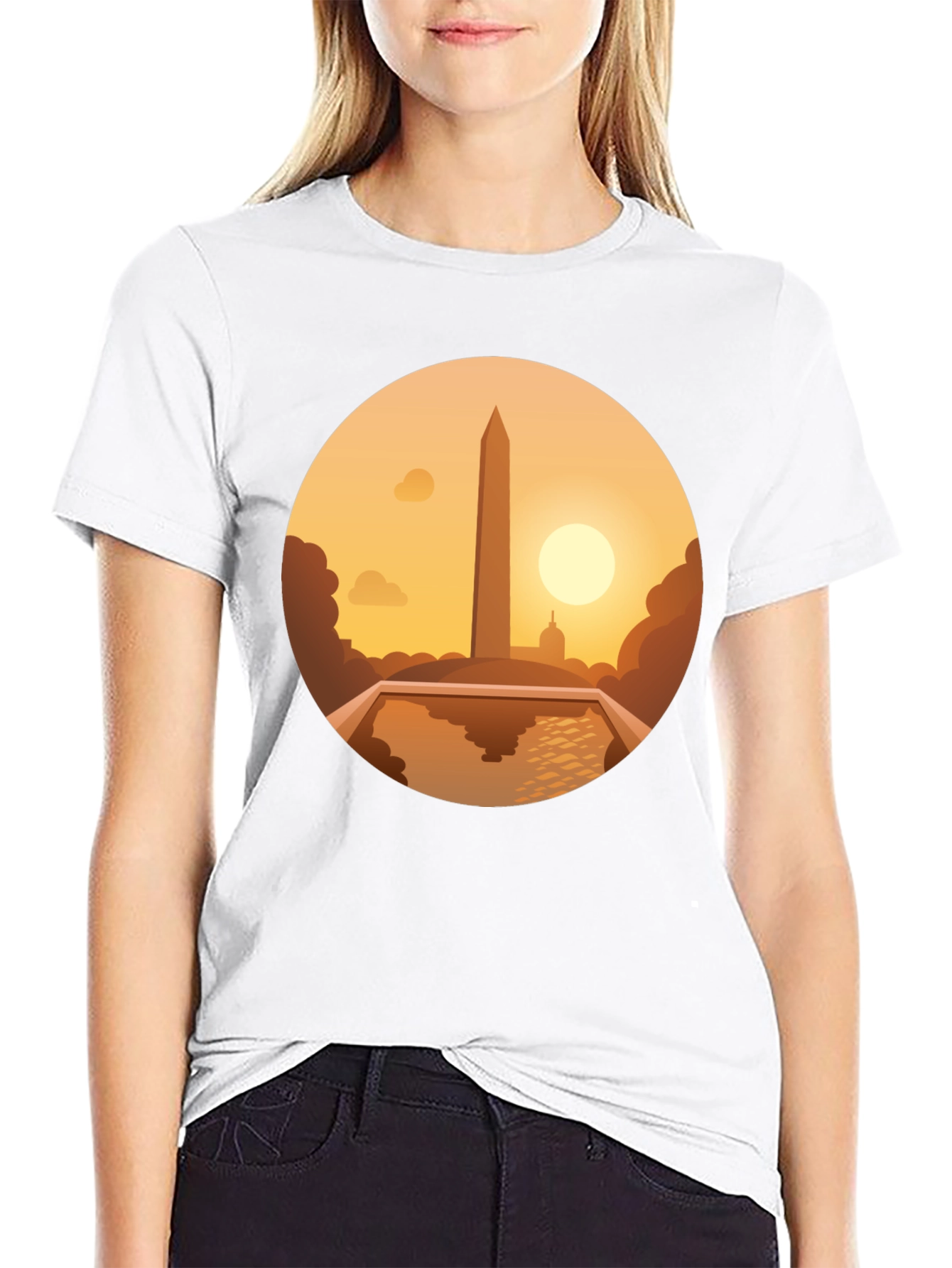 Washington Monument Graphic T-Shirt