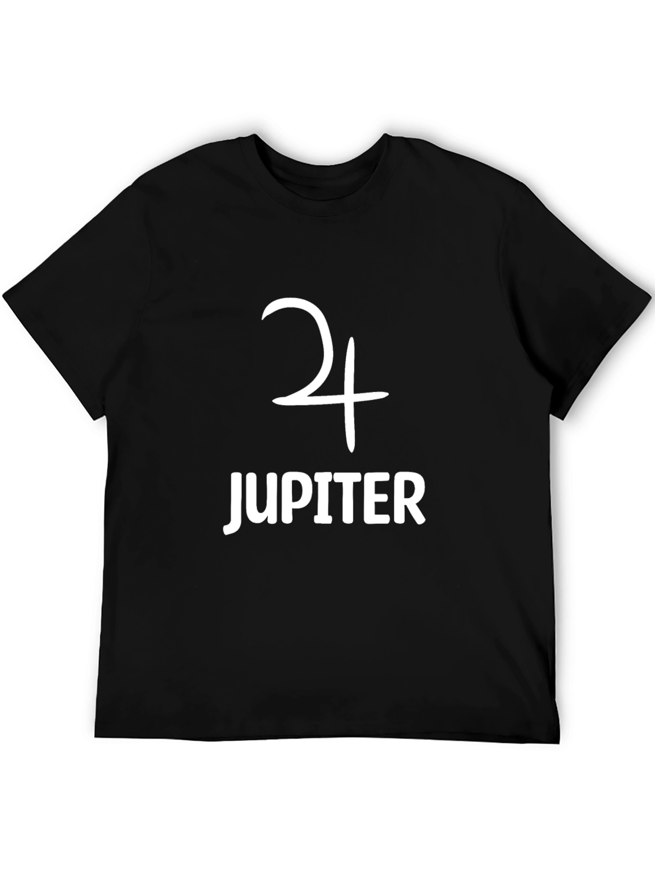 Jupiter Symbol Graphic Black T-Shirt