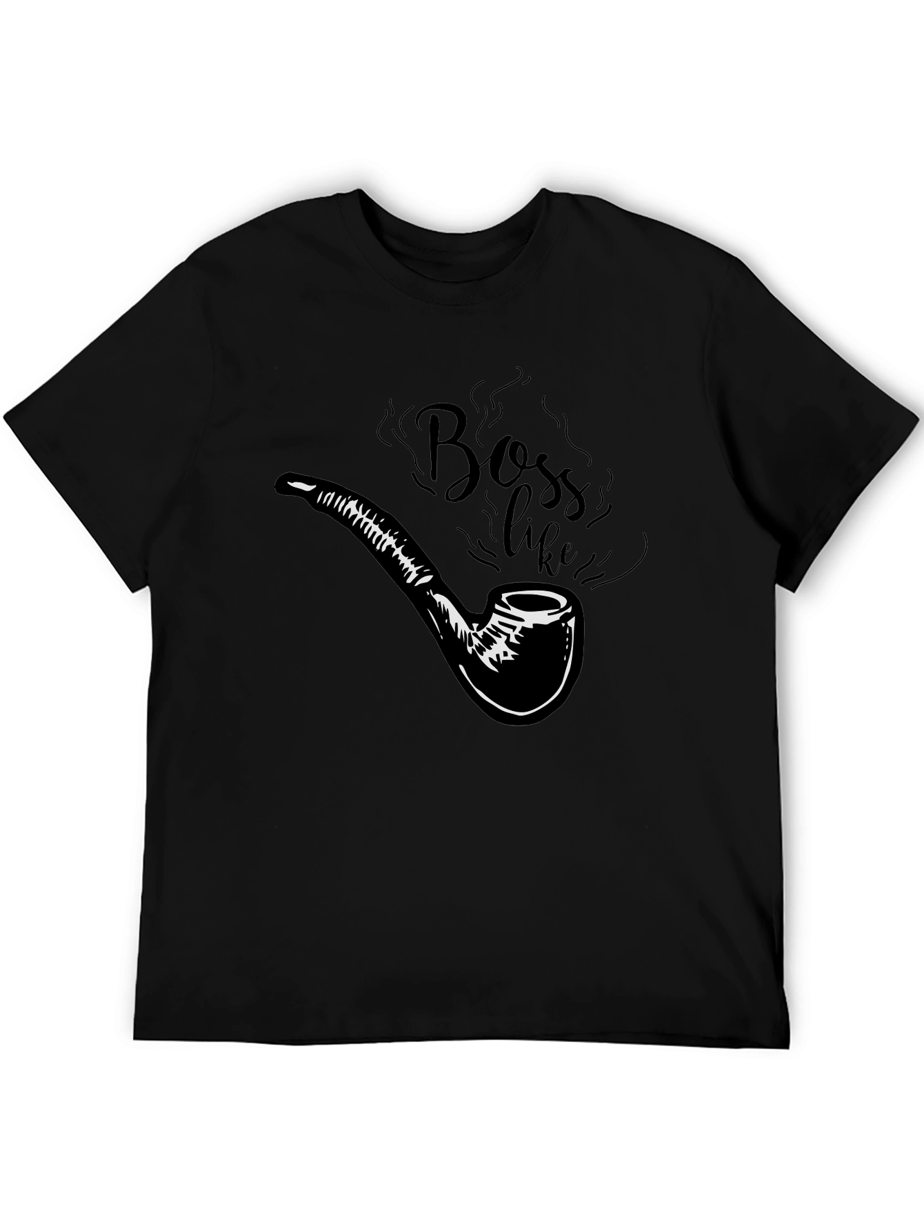 Boss Like Black T-Shirt - Novelty Graphic Tee