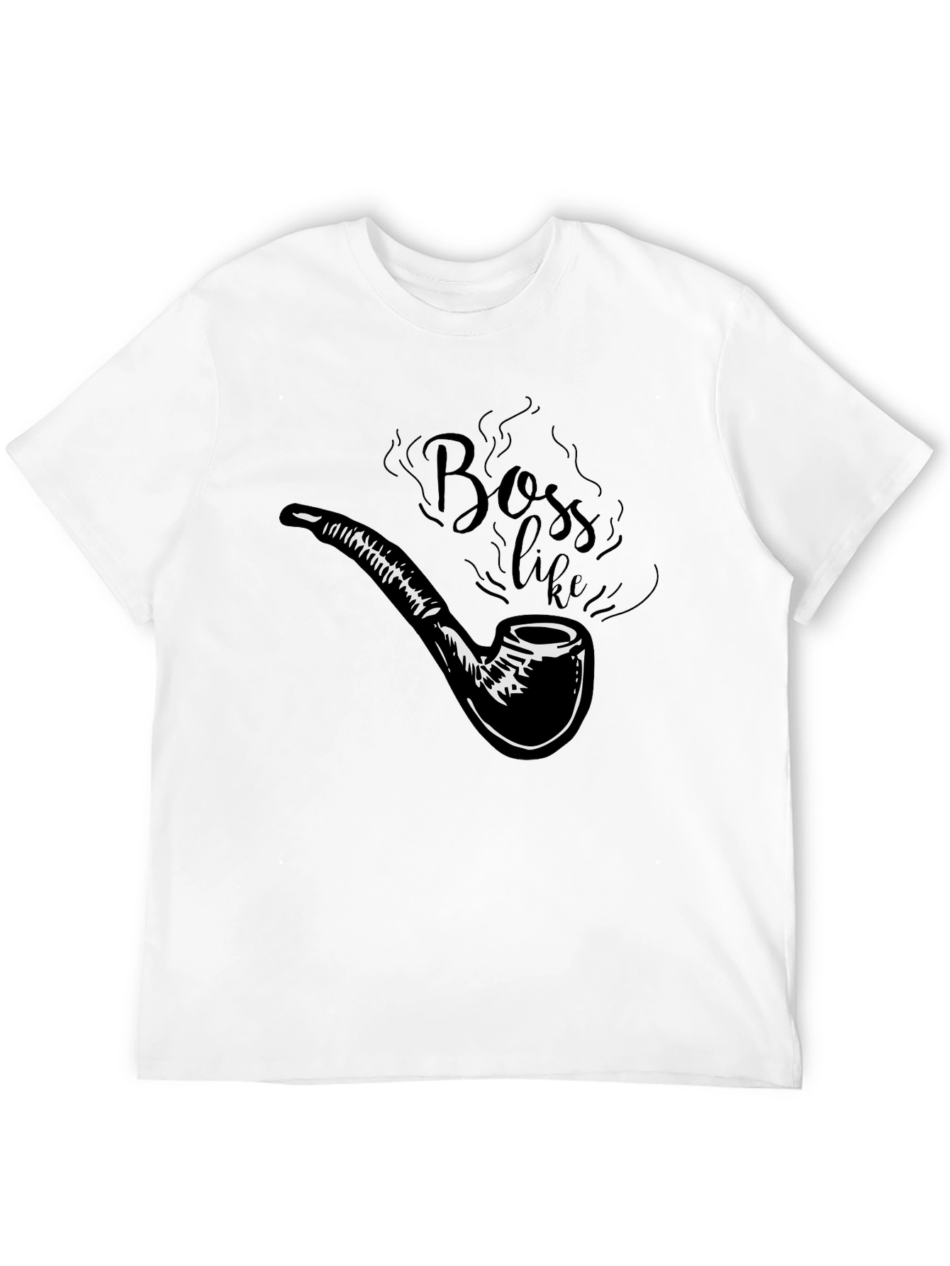 Boss Like Black T-Shirt - Novelty Graphic Tee