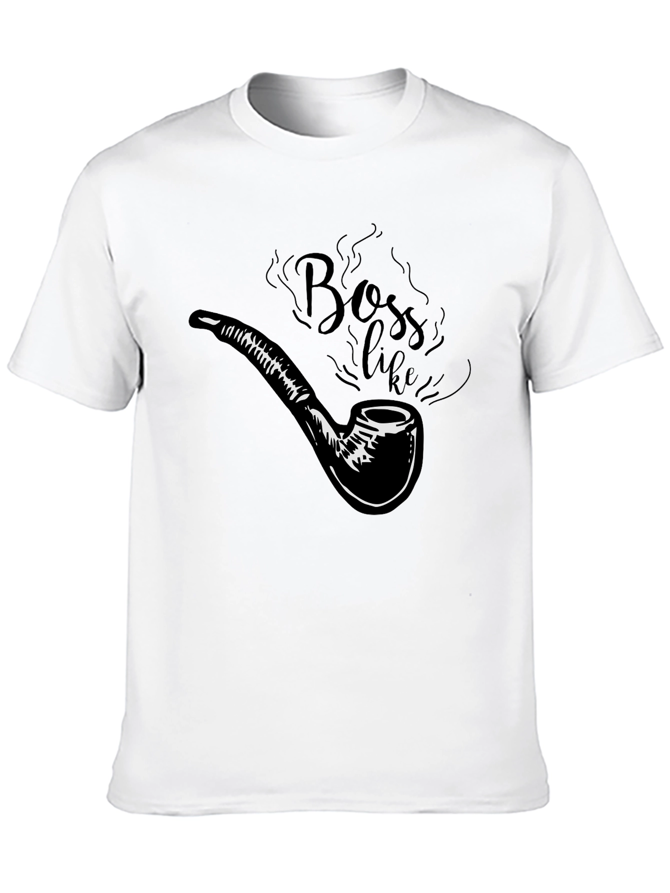 Boss Like Black T-Shirt - Novelty Graphic Tee