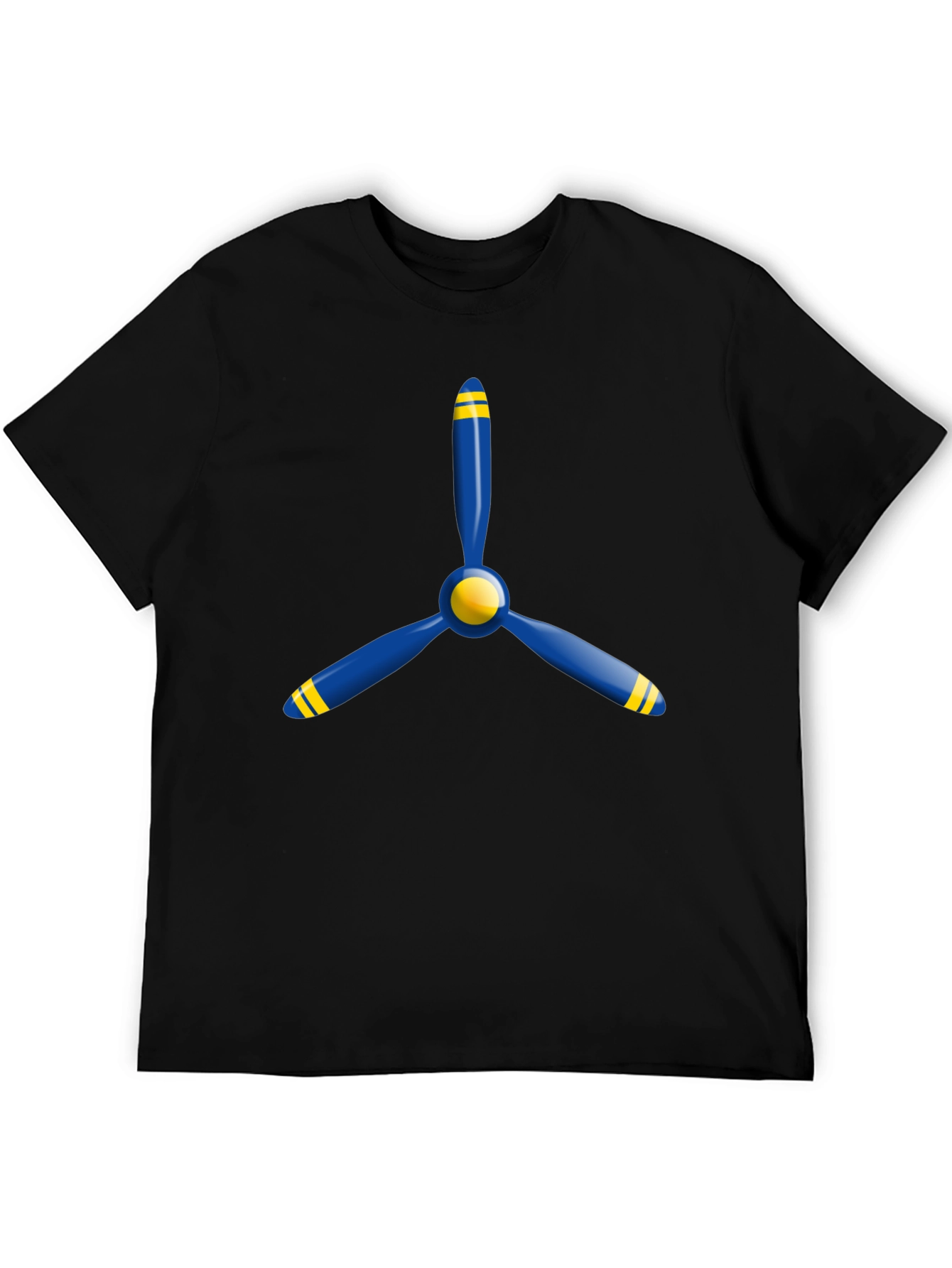 Airplane Propeller Graphic Tee
