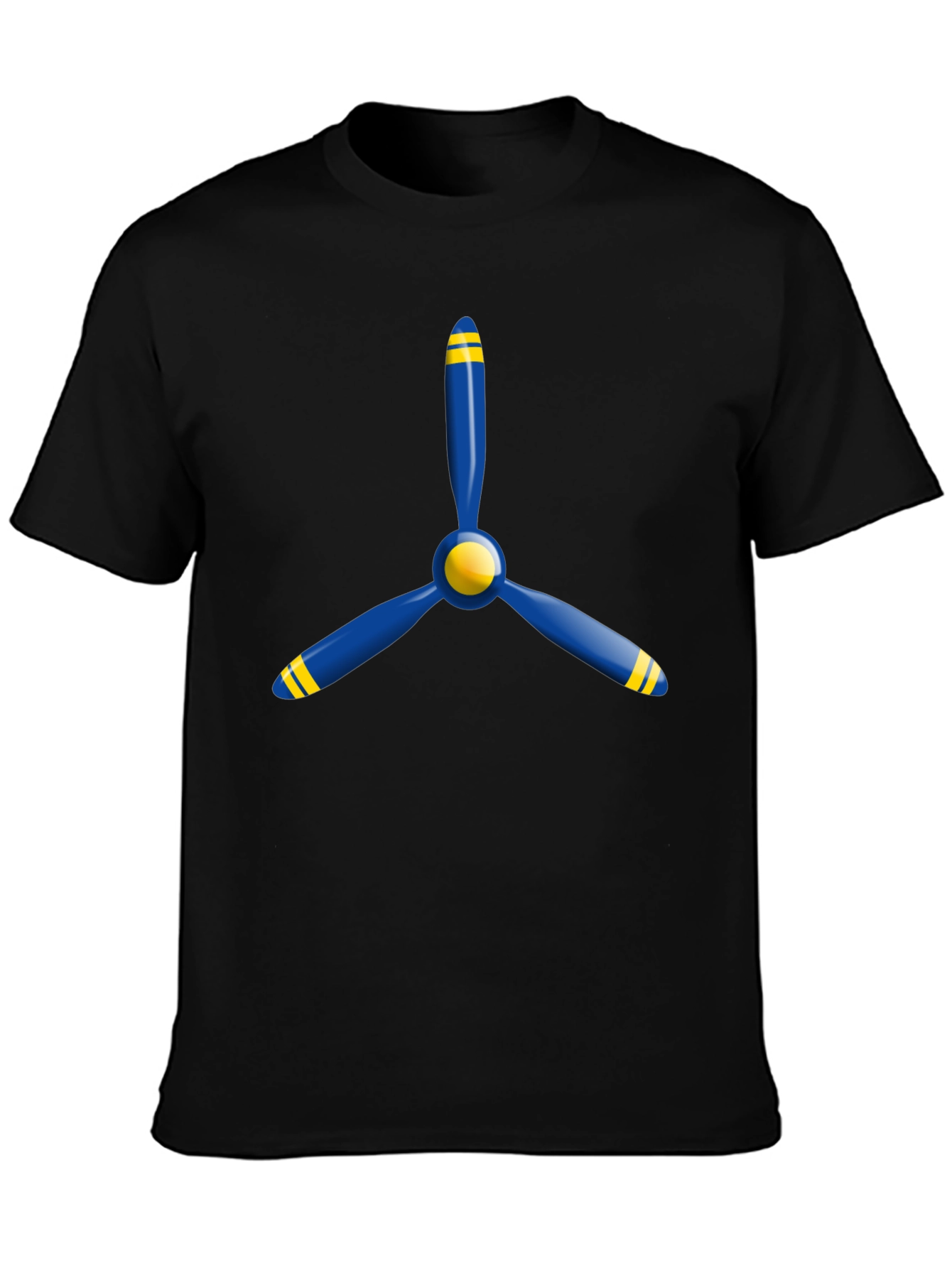 Airplane Propeller Graphic Tee