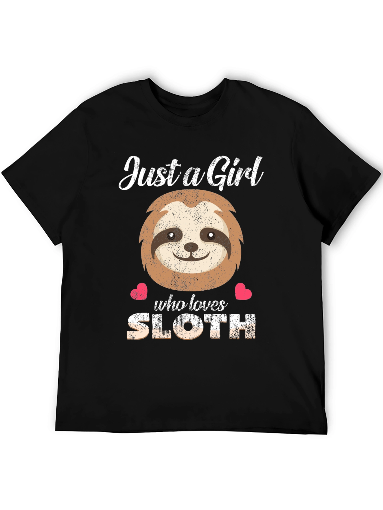 Just a Girl Who Loves Sloth T-Shirt