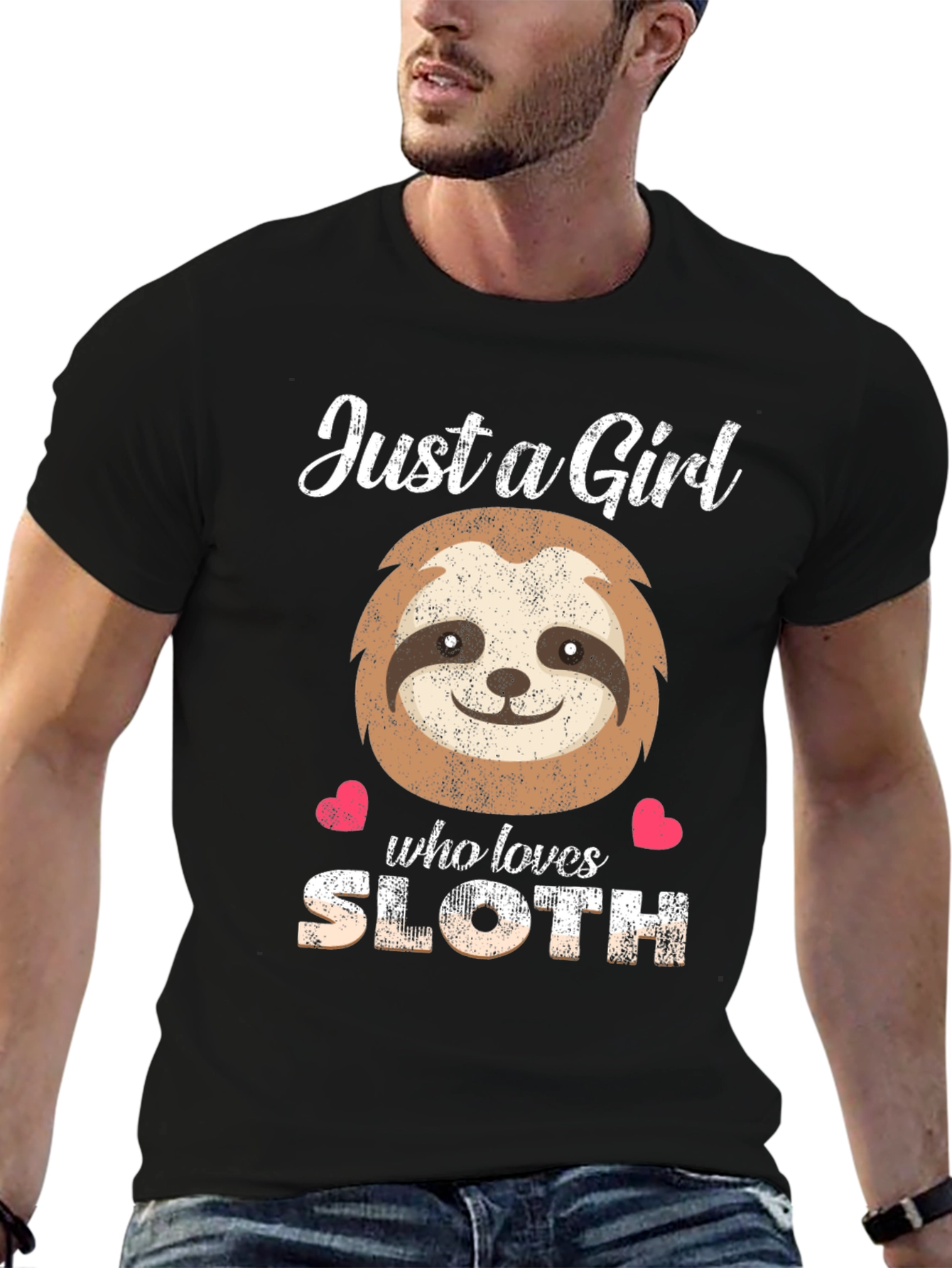 Just a Girl Who Loves Sloth T-Shirt