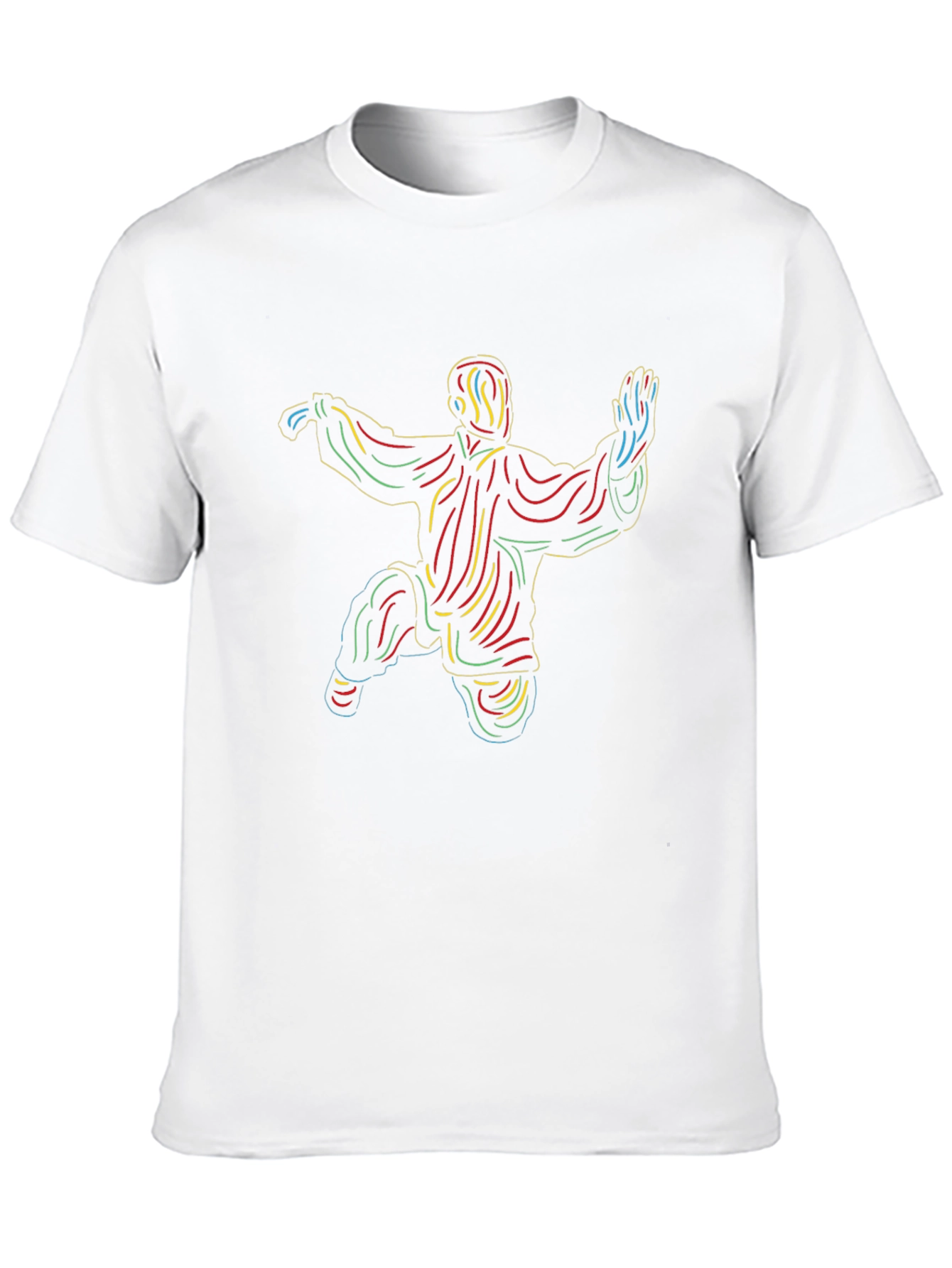 Tai Chi Black Graphic T-Shirt
