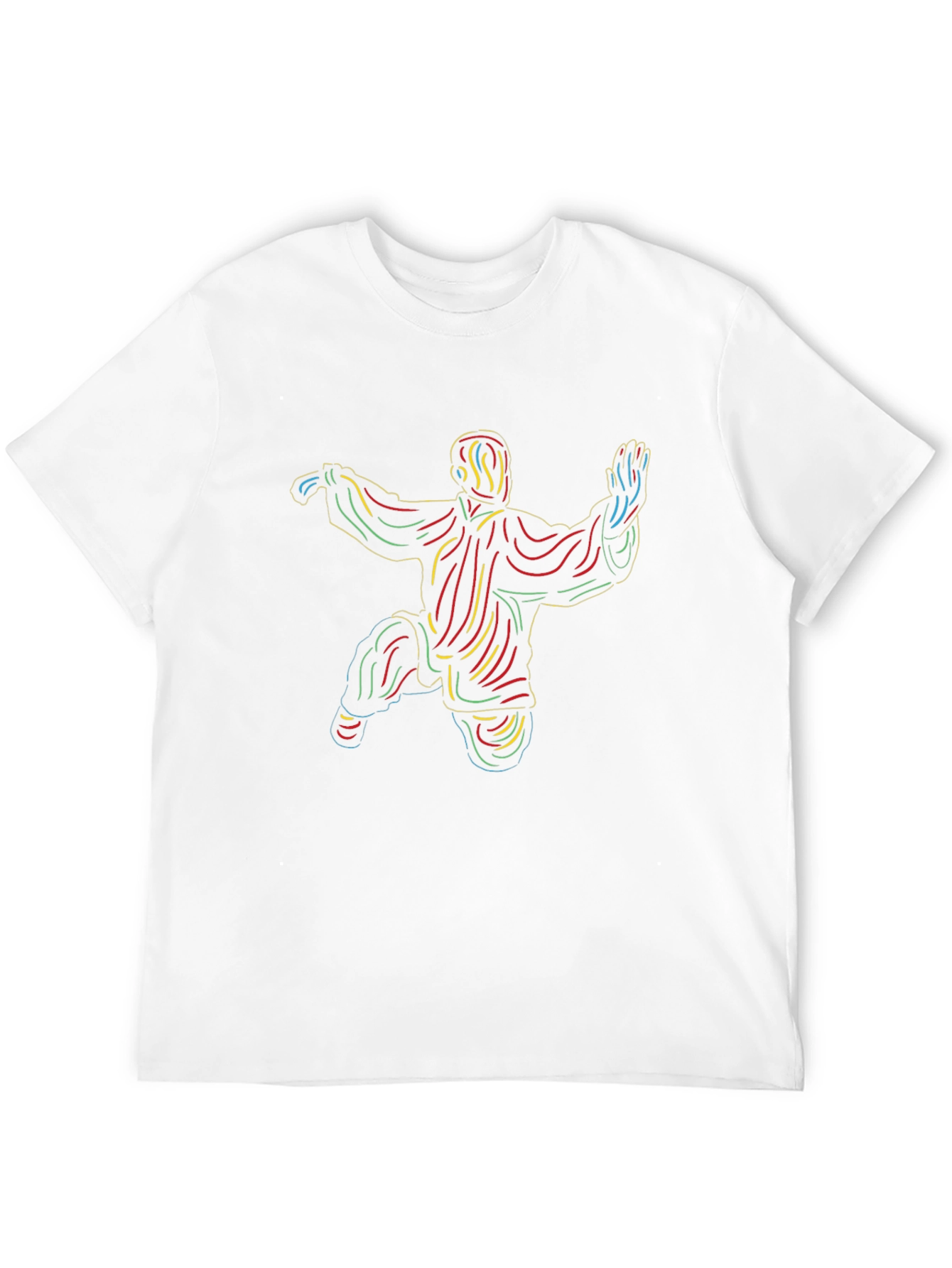 Tai Chi Black Graphic T-Shirt
