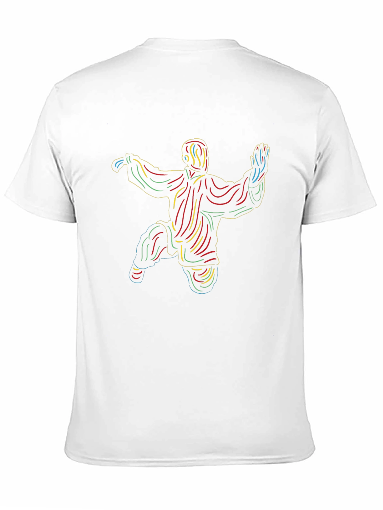Tai Chi Black Graphic T-Shirt