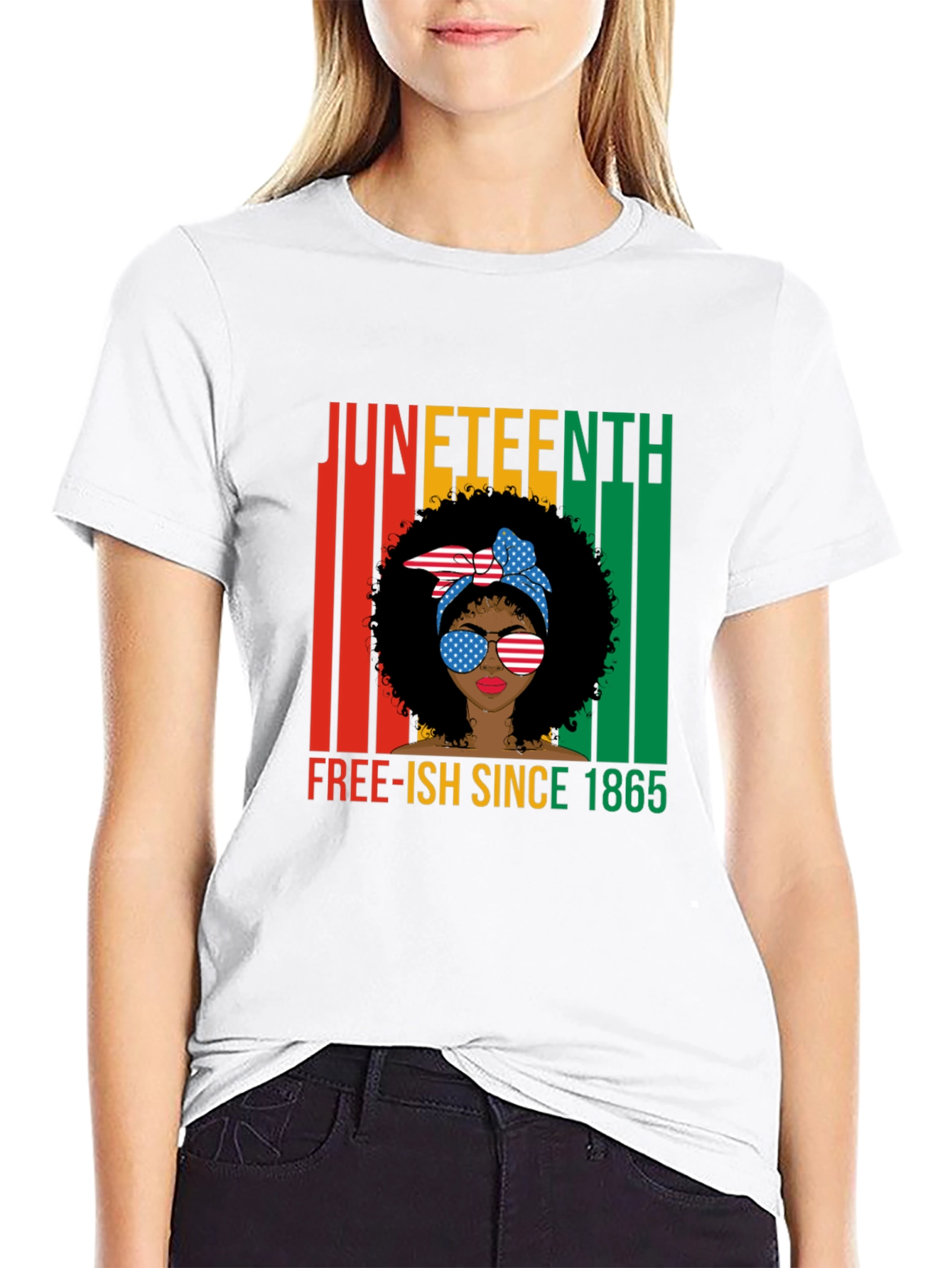 Juneteenth Free-ish Since 1865 Graphic Tee
