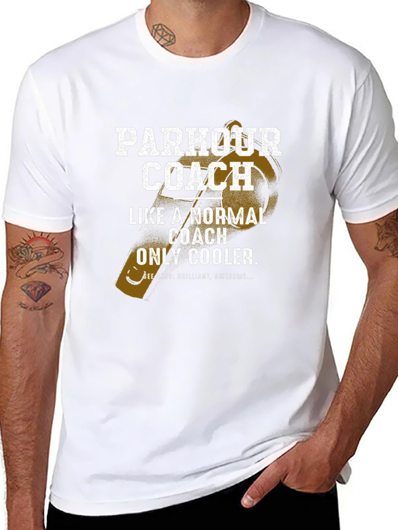 Parkour Coach T-Shirt - Normal Coach Only Cooler