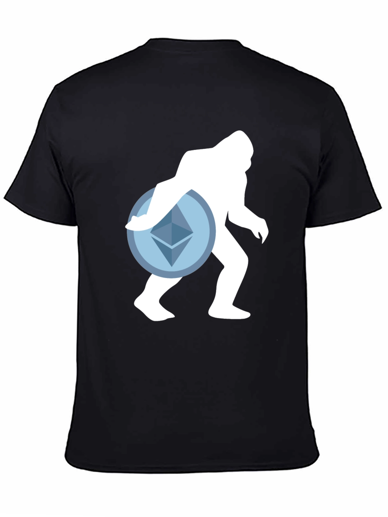 Crypto Sasquatch T-Shirt - Ethereum Design