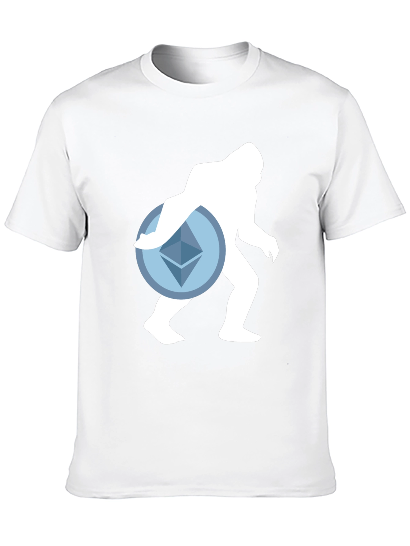 Crypto Sasquatch T-Shirt - Ethereum Design